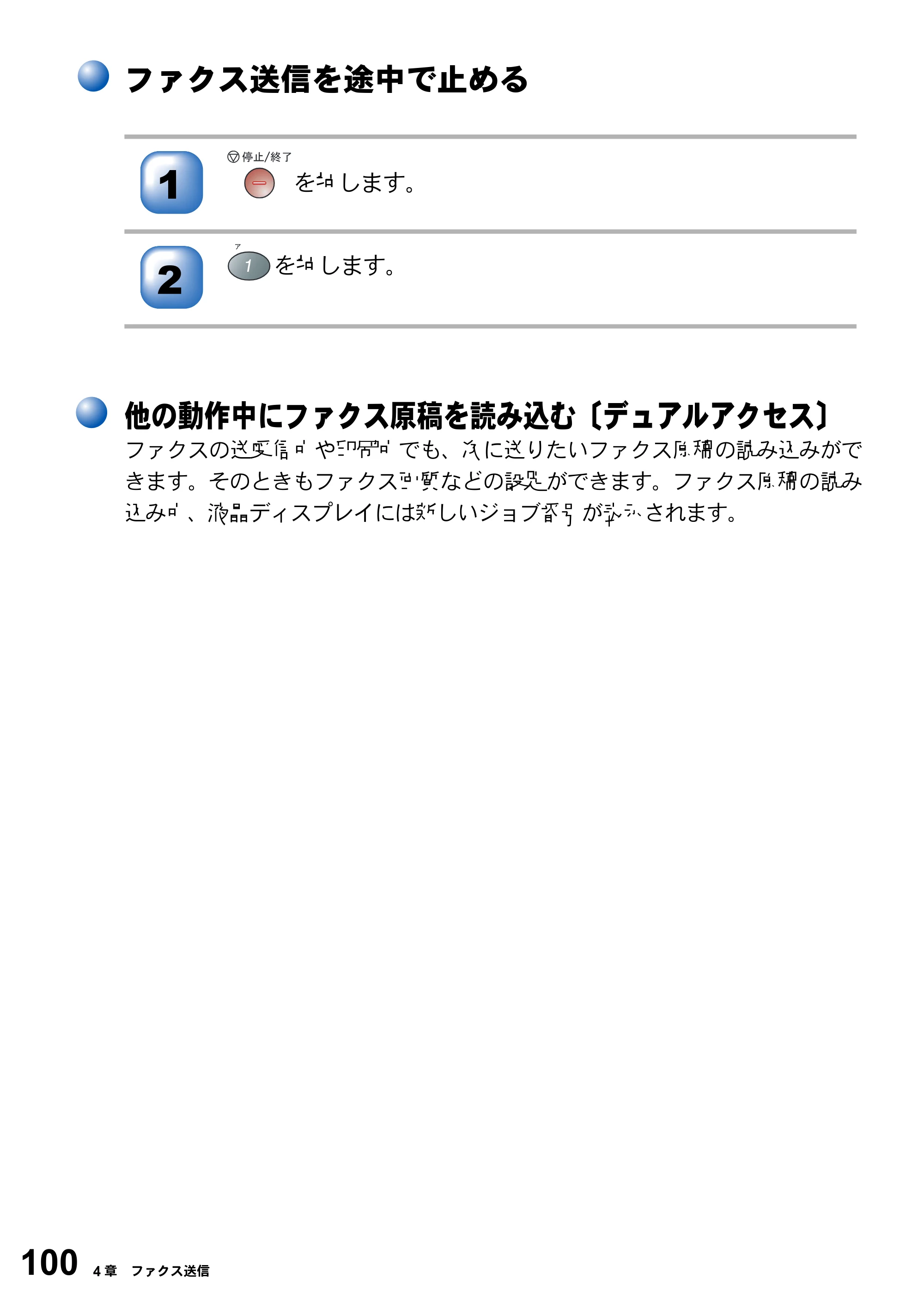 ブラザー MFC-8210J 取扱説明書（本体） — 原本ページ — 100ページ