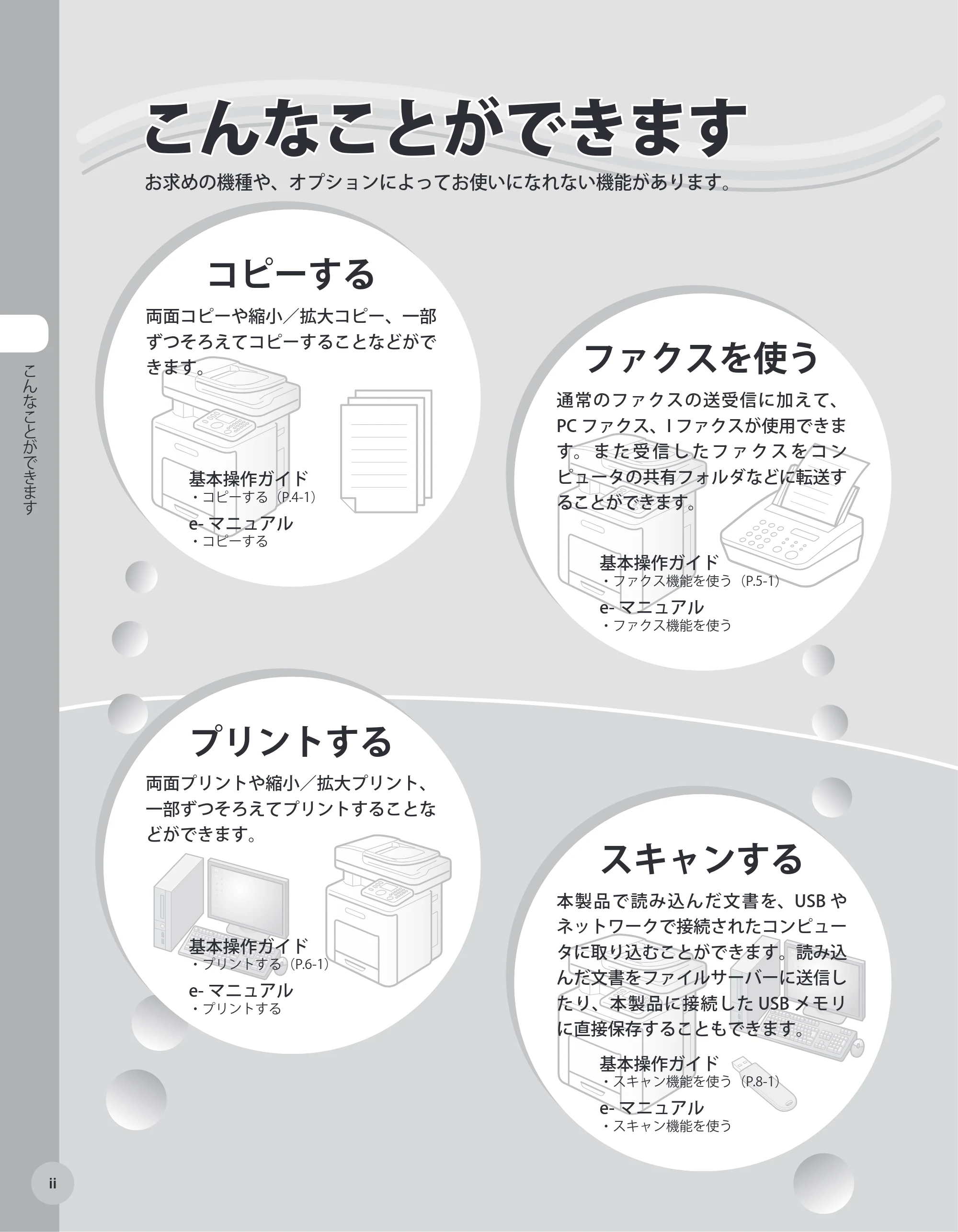 キヤノン MF8450 基本操作ガイド 2009年12月18日更新 （PDF形式／27.05Mバイト） — 原本ページ — 3ページ