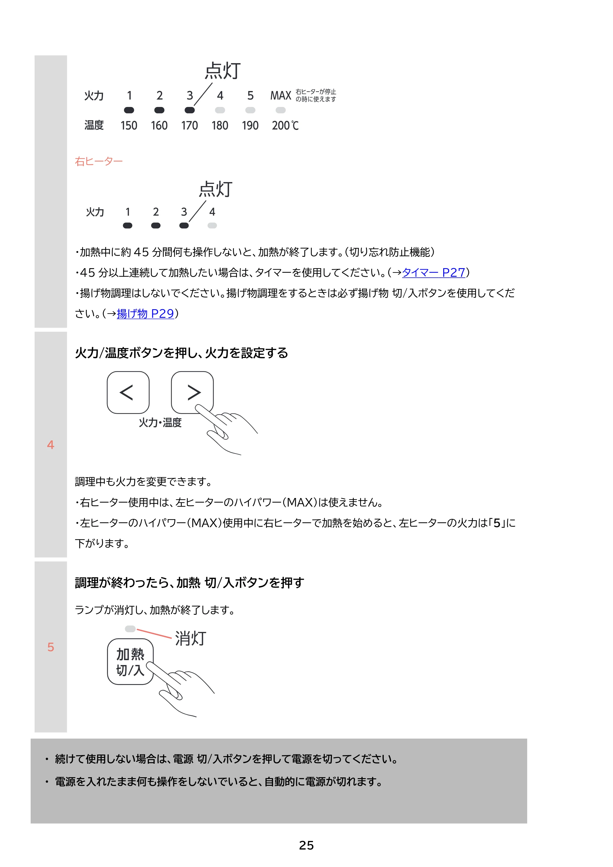 アイリスオーヤマ IHK-WT41S 取扱説明書 — 原本ページ — 25ページ