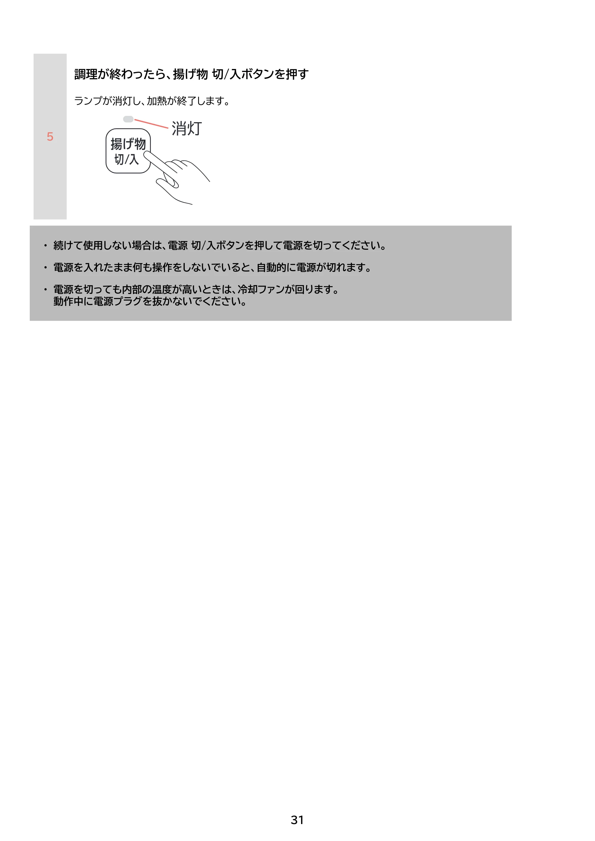 アイリスオーヤマ IHK-WT41S 取扱説明書 — 原本ページ — 31ページ