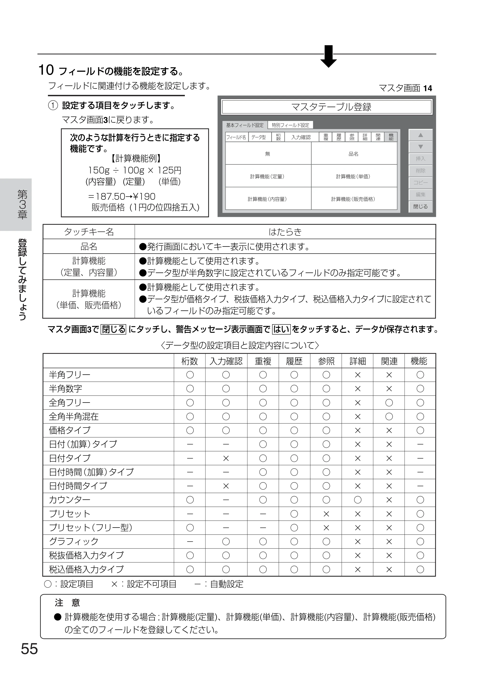 サトー TASSHA FR410 / ASSHA FR410 取扱説明書 — 原本ページ — 63ページ
