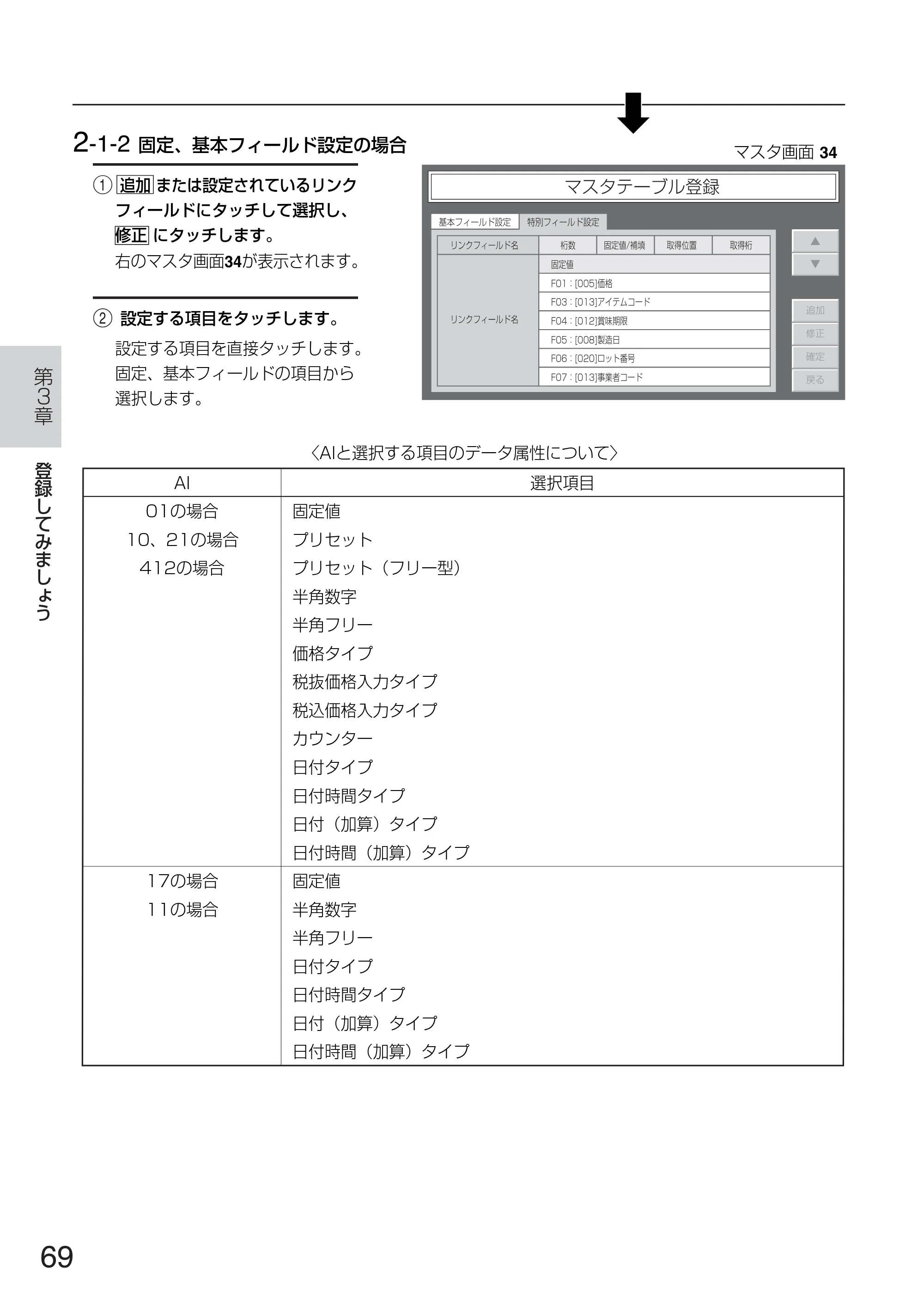 サトー TASSHA FR410 / ASSHA FR410 取扱説明書 — 原本ページ — 77ページ