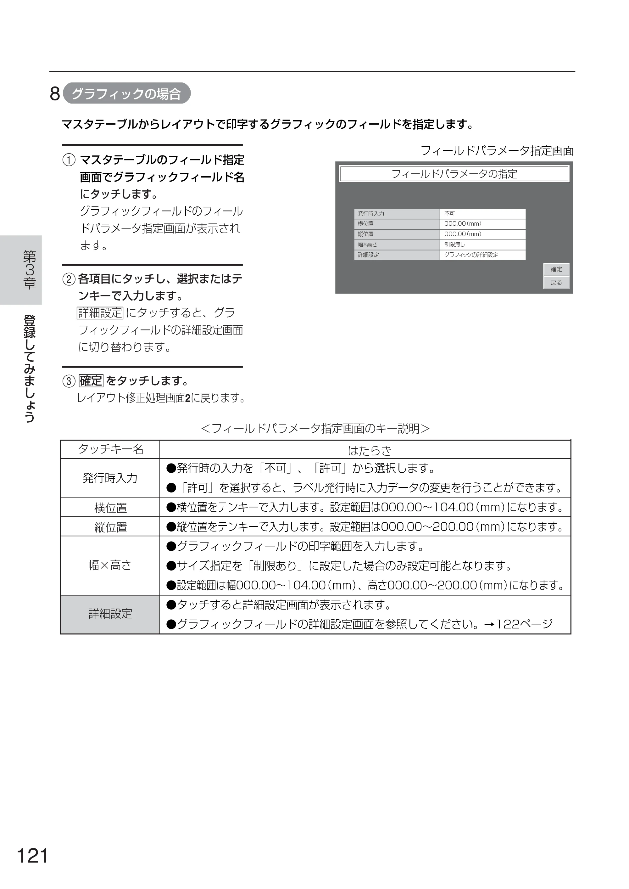 サトー TASSHA FR410 / ASSHA FR410 取扱説明書 — 原本ページ — 129ページ