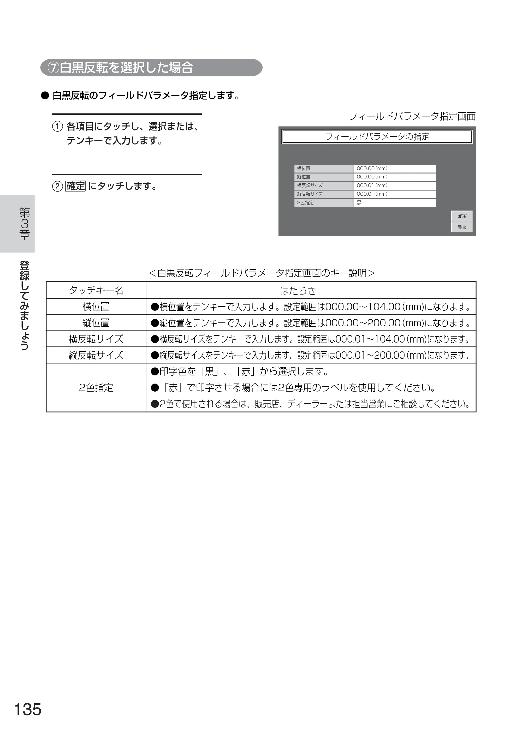 サトー TASSHA FR410 / ASSHA FR410 取扱説明書 — 原本ページ — 143ページ