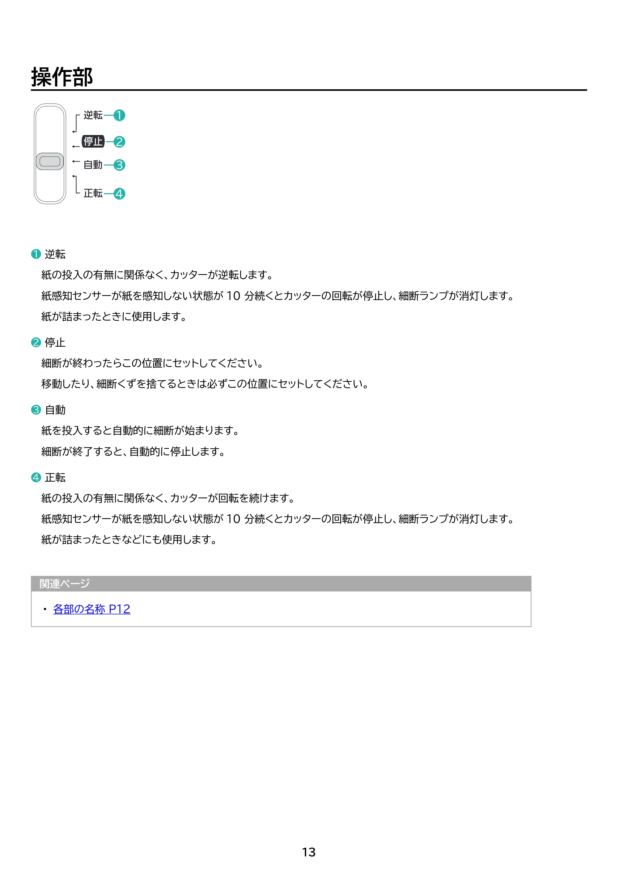 アイリスオーヤマ P7HC-35E 取扱説明書 — 原本ページ — 13ページ