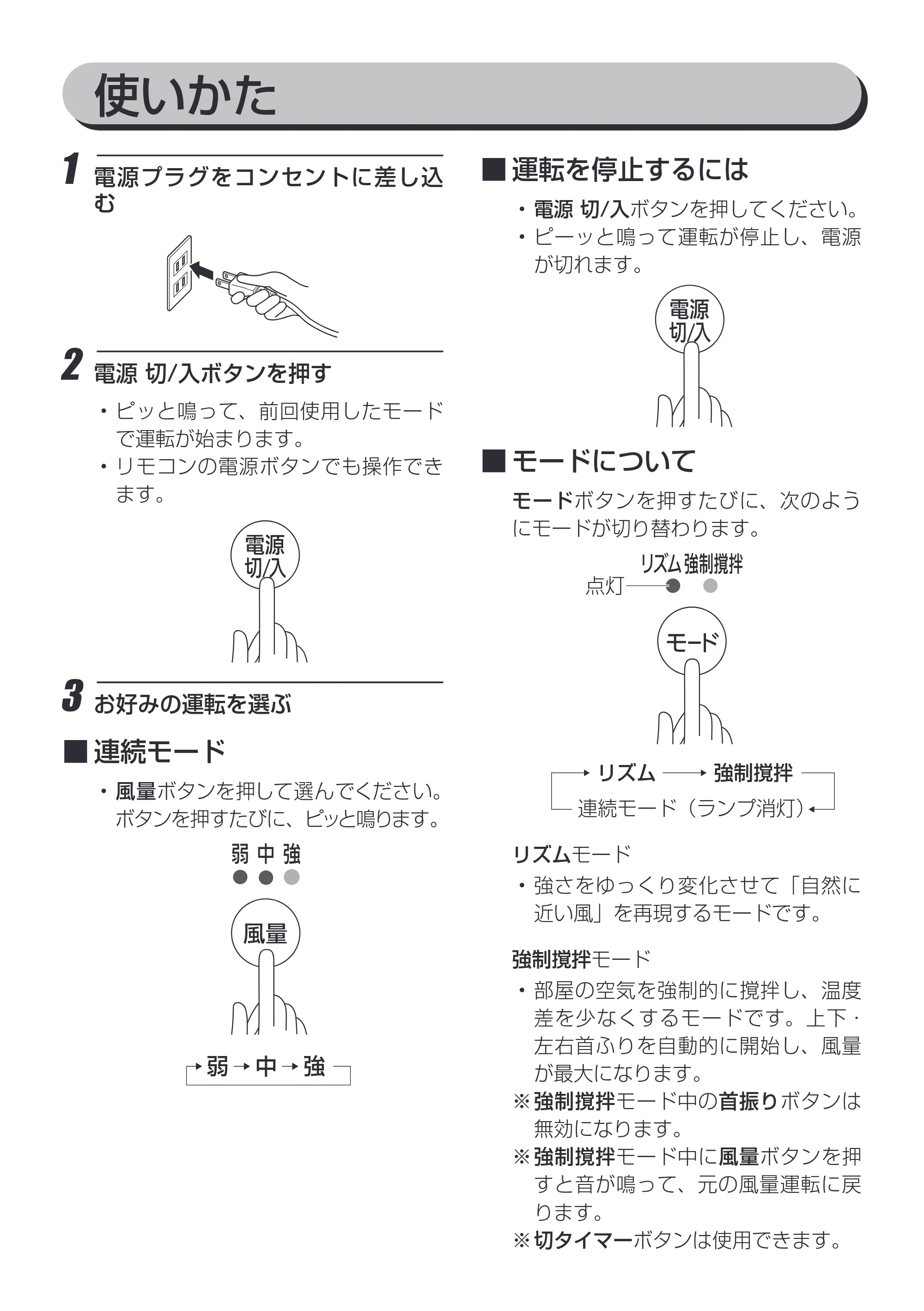 アイリスオーヤマ PF-BC15T 取扱説明書 — 原本ページ — 10ページ