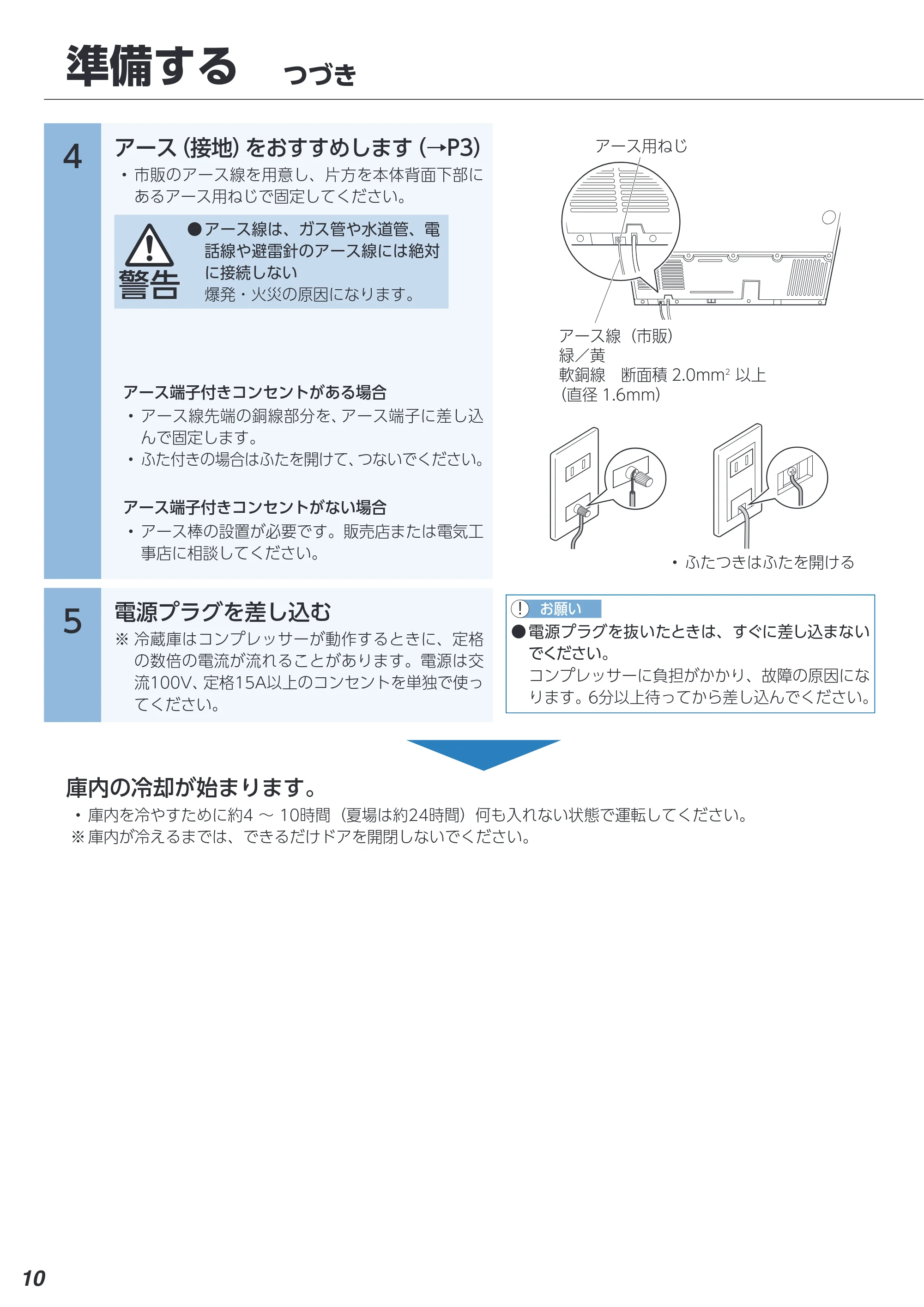 アイリスオーヤマ IRSN-50A 取扱説明書 — 原本ページ — 10ページ