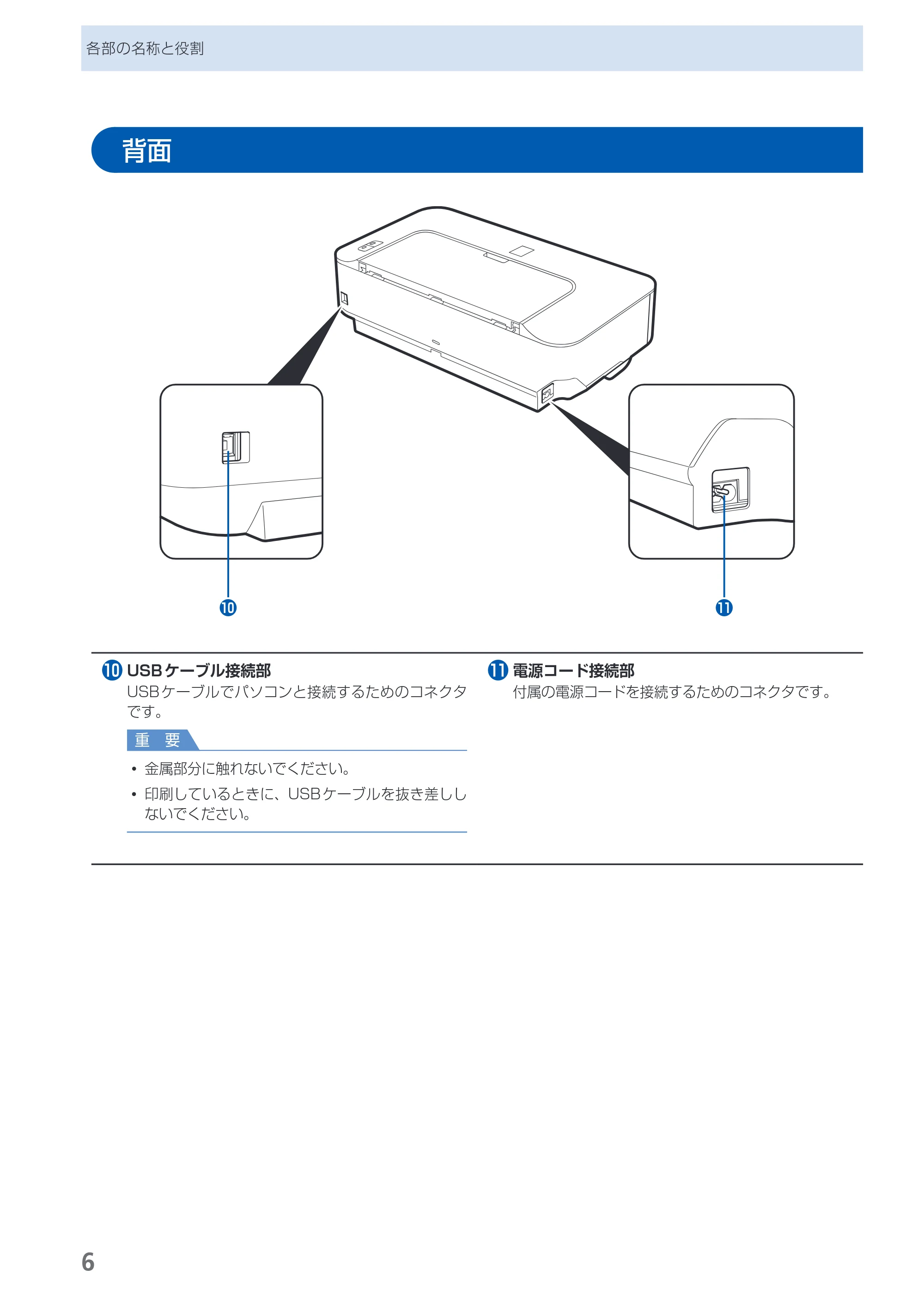 キヤノン PIXUS iP2700 らくらく操作ガイド（PDF：10.8MB） — 背面 — 原本ページ — 8ページ