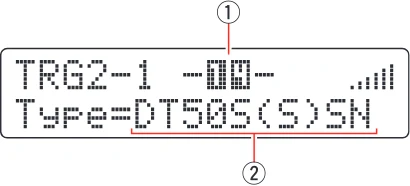 ヤマハ DT50S / DT50K DT50S/DT50Kのための ドラム音源モジュール設定マニュアル — 設定方法 — 図版 25-1 — 25ページ
