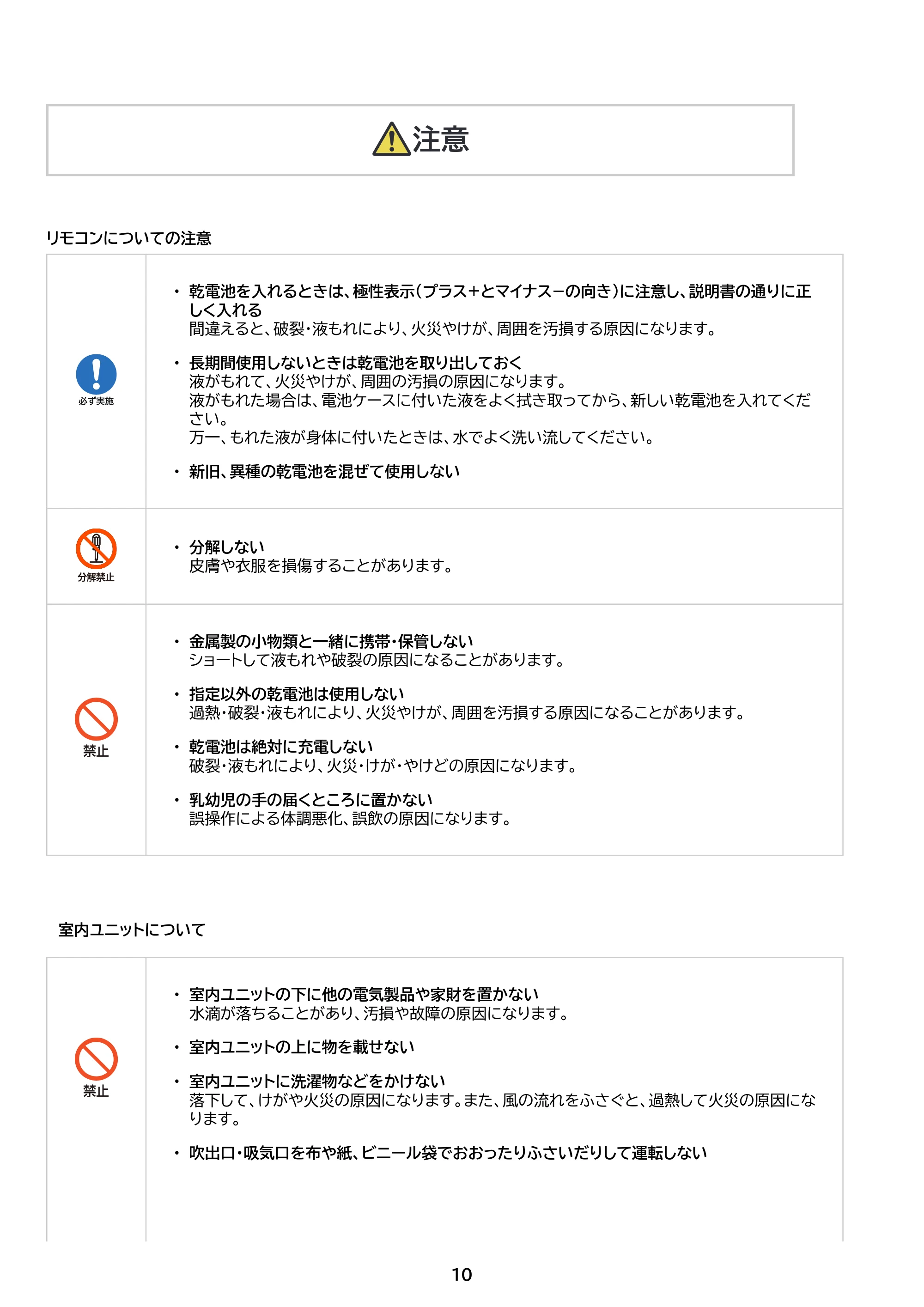 アイリスオーヤマ IHF-3610G 取扱説明書 — 原本ページ — 10ページ