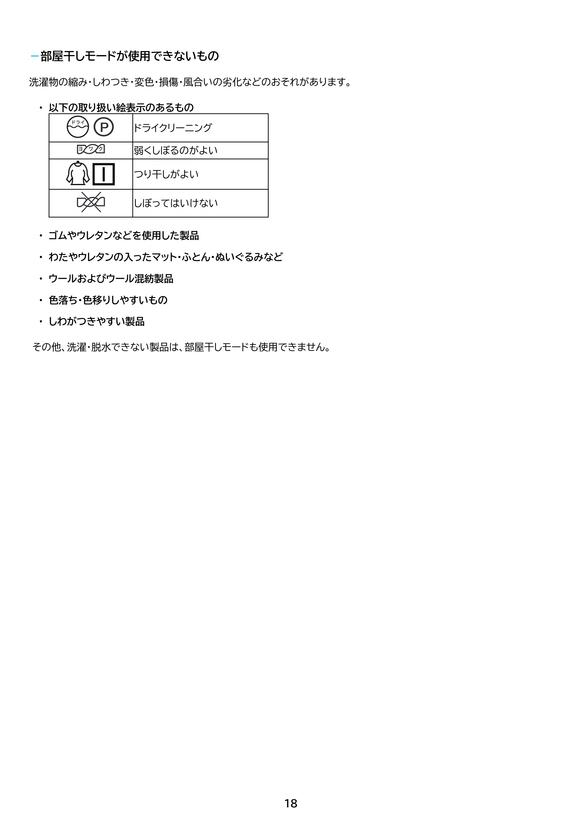 アイリスオーヤマ IAW-T504 取扱説明書 — 原本ページ — 18ページ