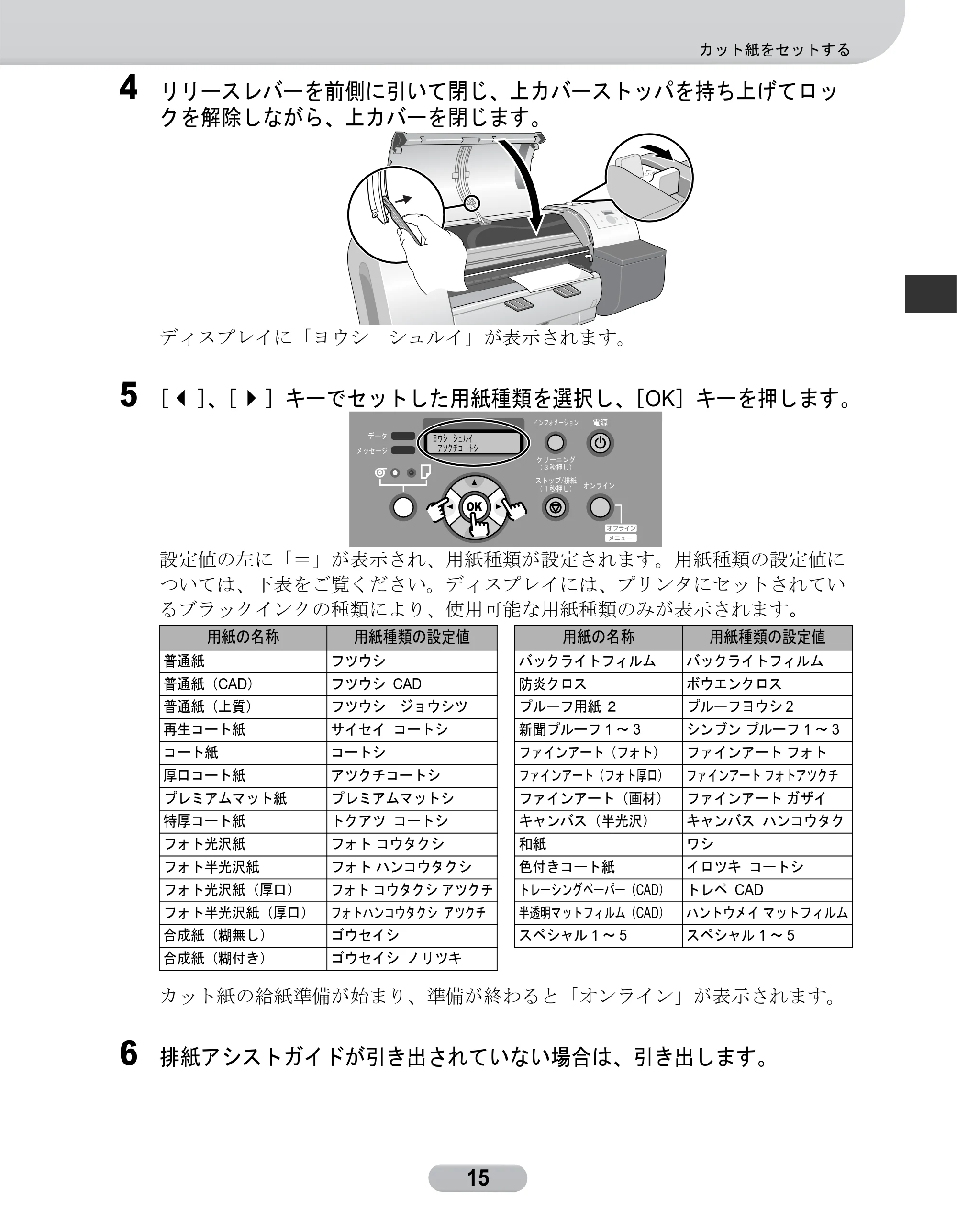 キヤノン W6400 リファレンスガイド (PDF形式/2.83Mバイト) — 原本ページ — 15ページ