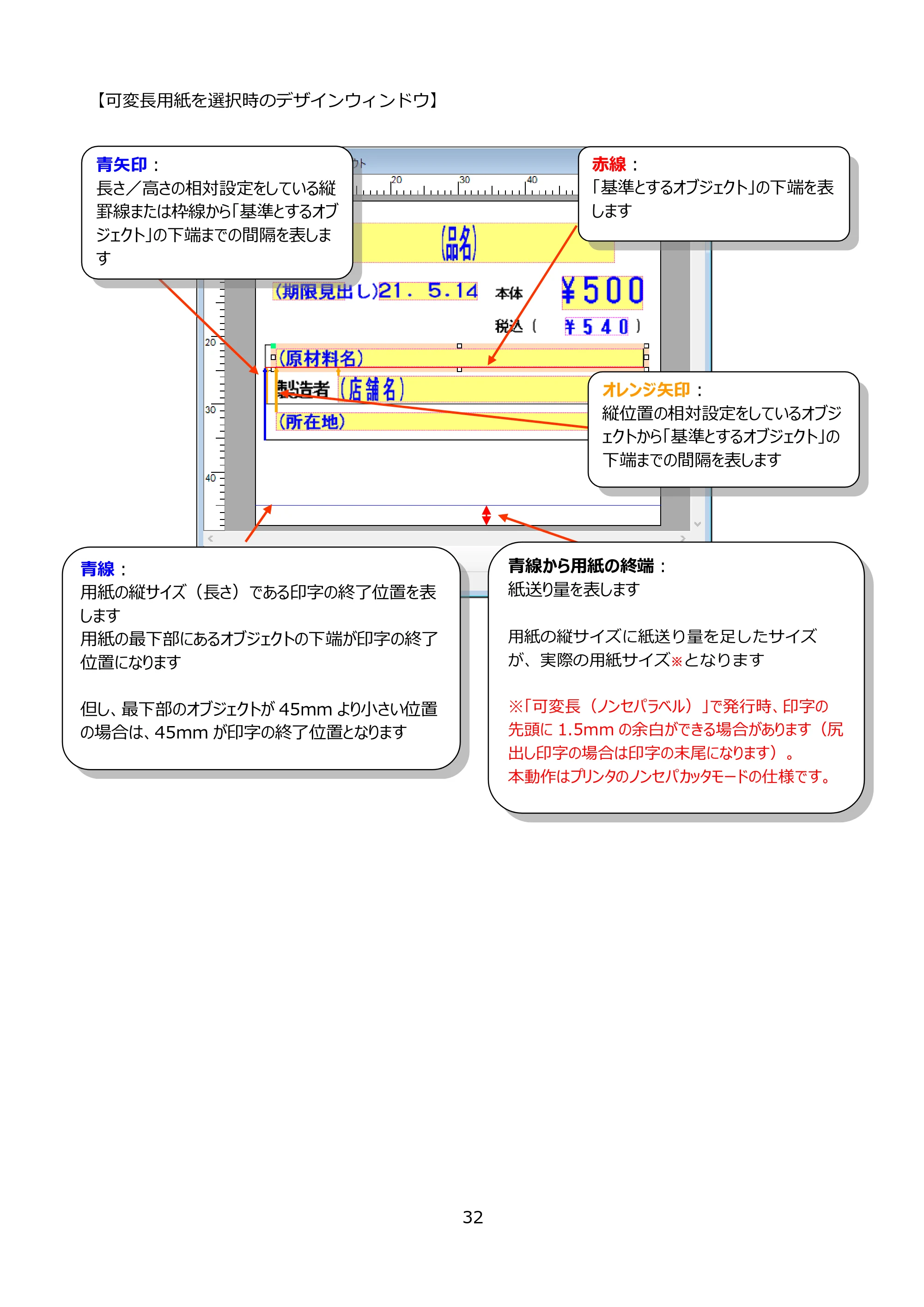 サトー FLEQV(フレキューブ) FX3-LX / FLEQV(フレキューブ) FX3-Plus / LEQV(フレキューブ) FX3-Plus e-Labe Designer操作マニュアル PRO形式（第25版） — 原本ページ — 33ページ