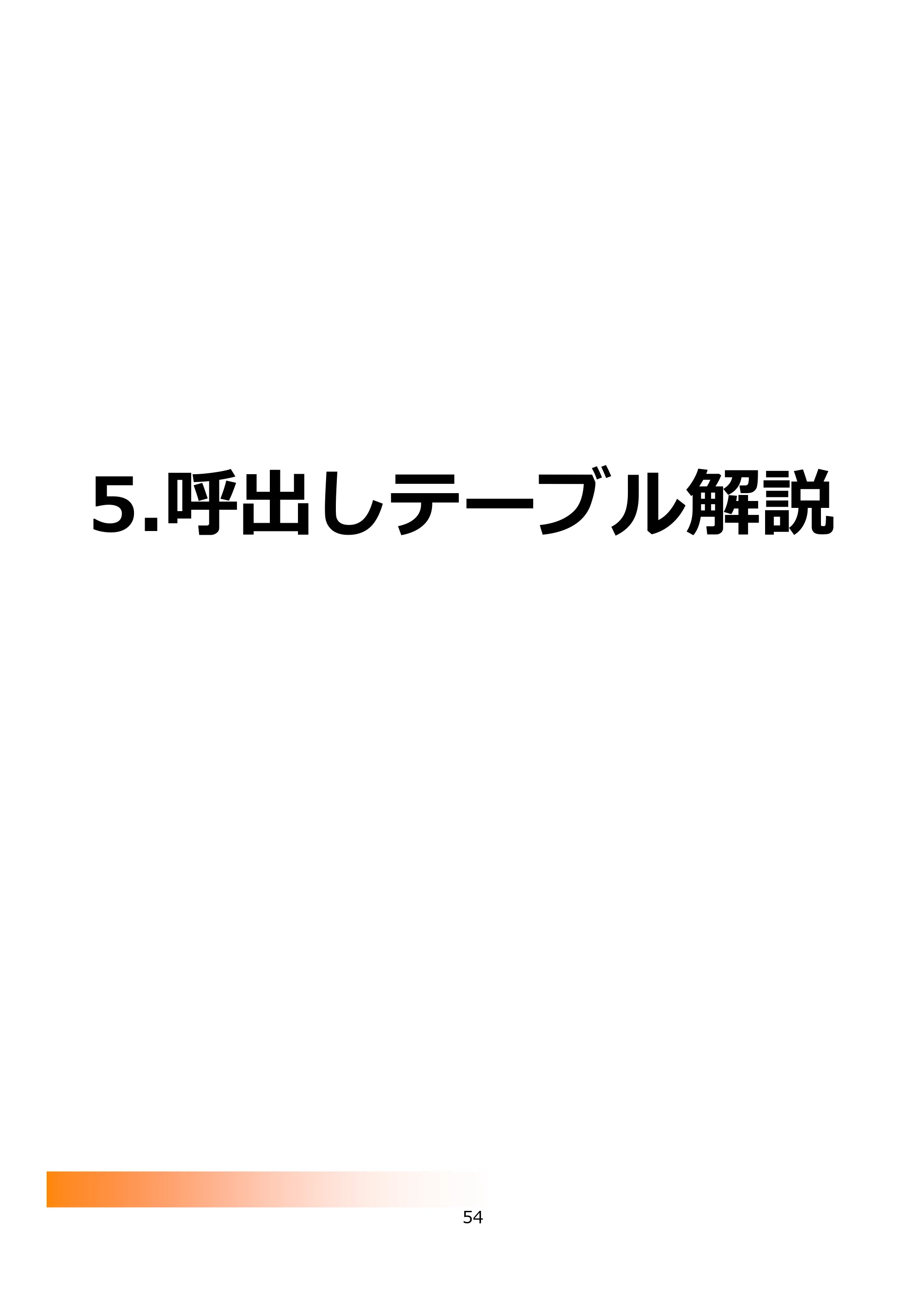 サトー FLEQV(フレキューブ) FX3-LX / FLEQV(フレキューブ) FX3-Plus / LEQV(フレキューブ) FX3-Plus e-Labe Designer操作マニュアル PRO形式（第25版） — 5.呼出しテーブル解説 — 原本ページ — 55ページ