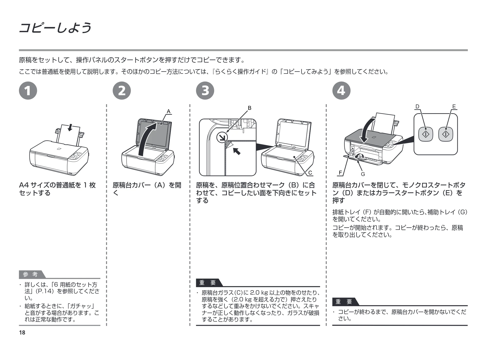 キヤノン PIXUS MP270 かんたんスタートガイド (PDF形式/3.34Mバイト) — 原本ページ — 20ページ
