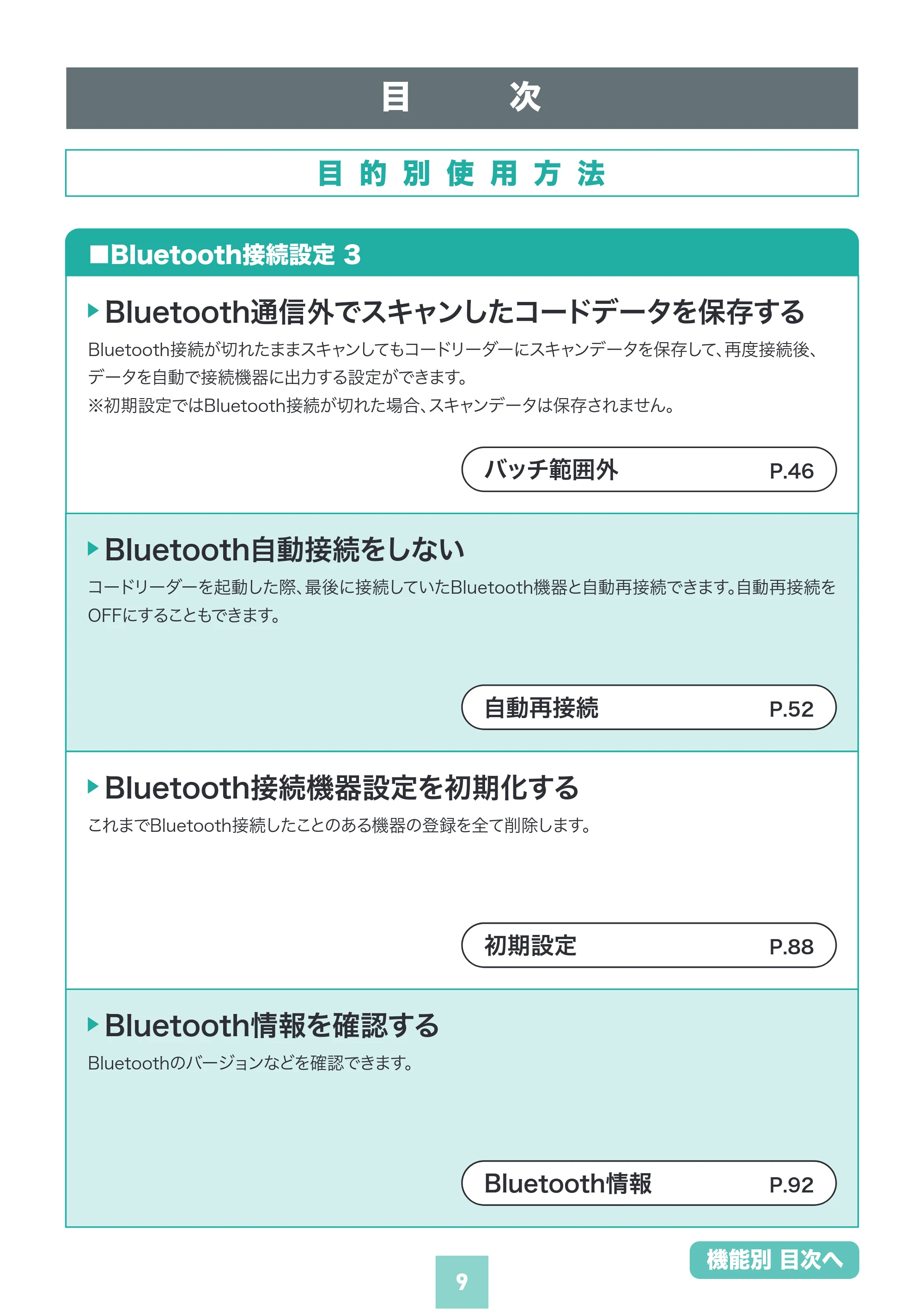サンワサプライ BCR-BT2D16 取扱説明書 — 原本ページ — 9ページ