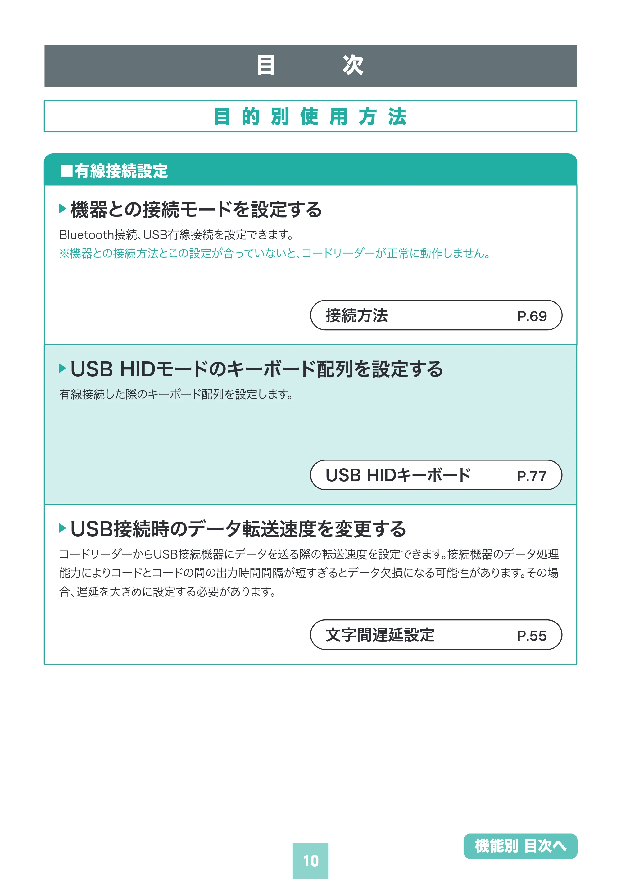 サンワサプライ BCR-BT2D16 取扱説明書 — 原本ページ — 10ページ