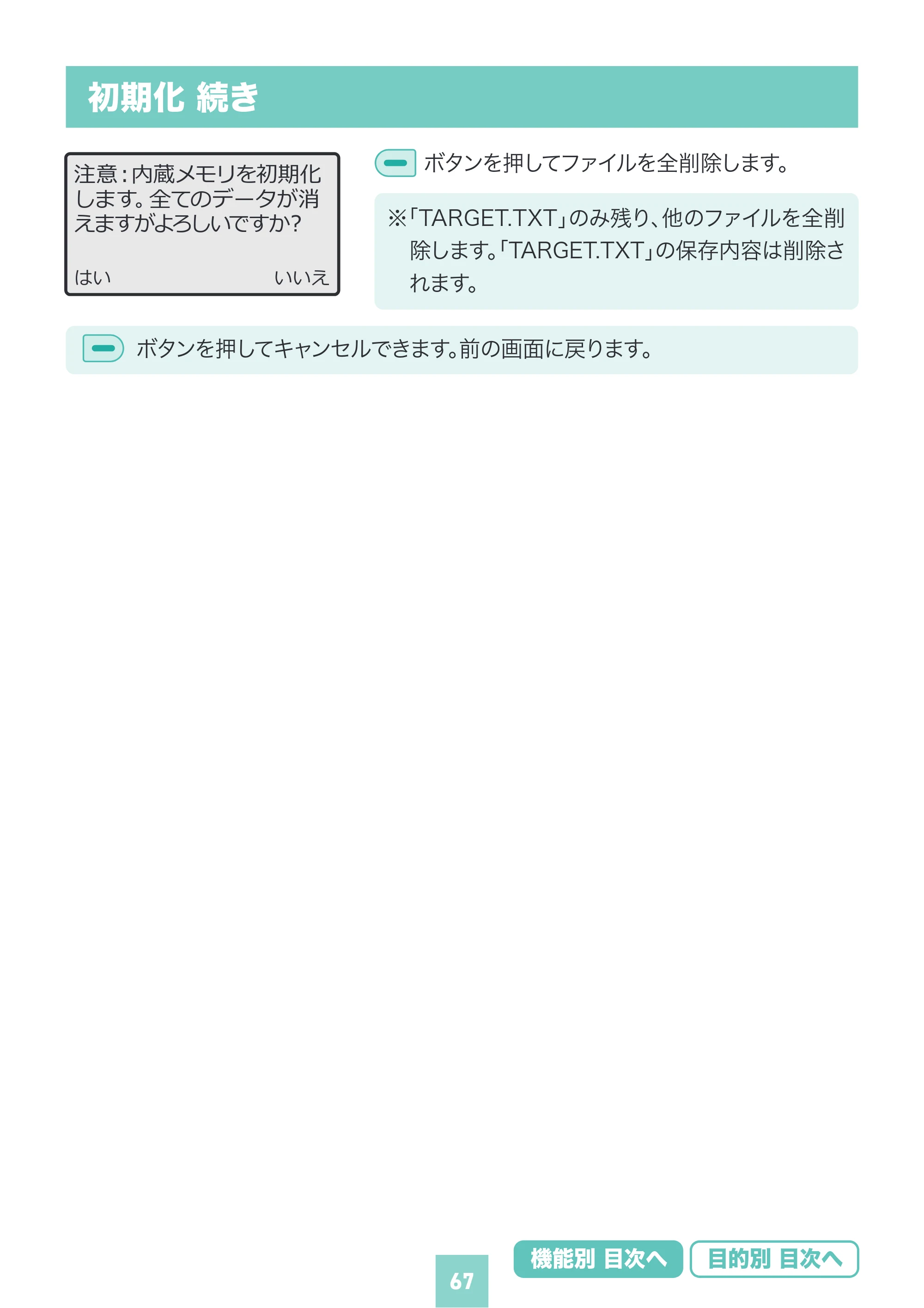 サンワサプライ BCR-BT2D16 取扱説明書 — 原本ページ — 67ページ