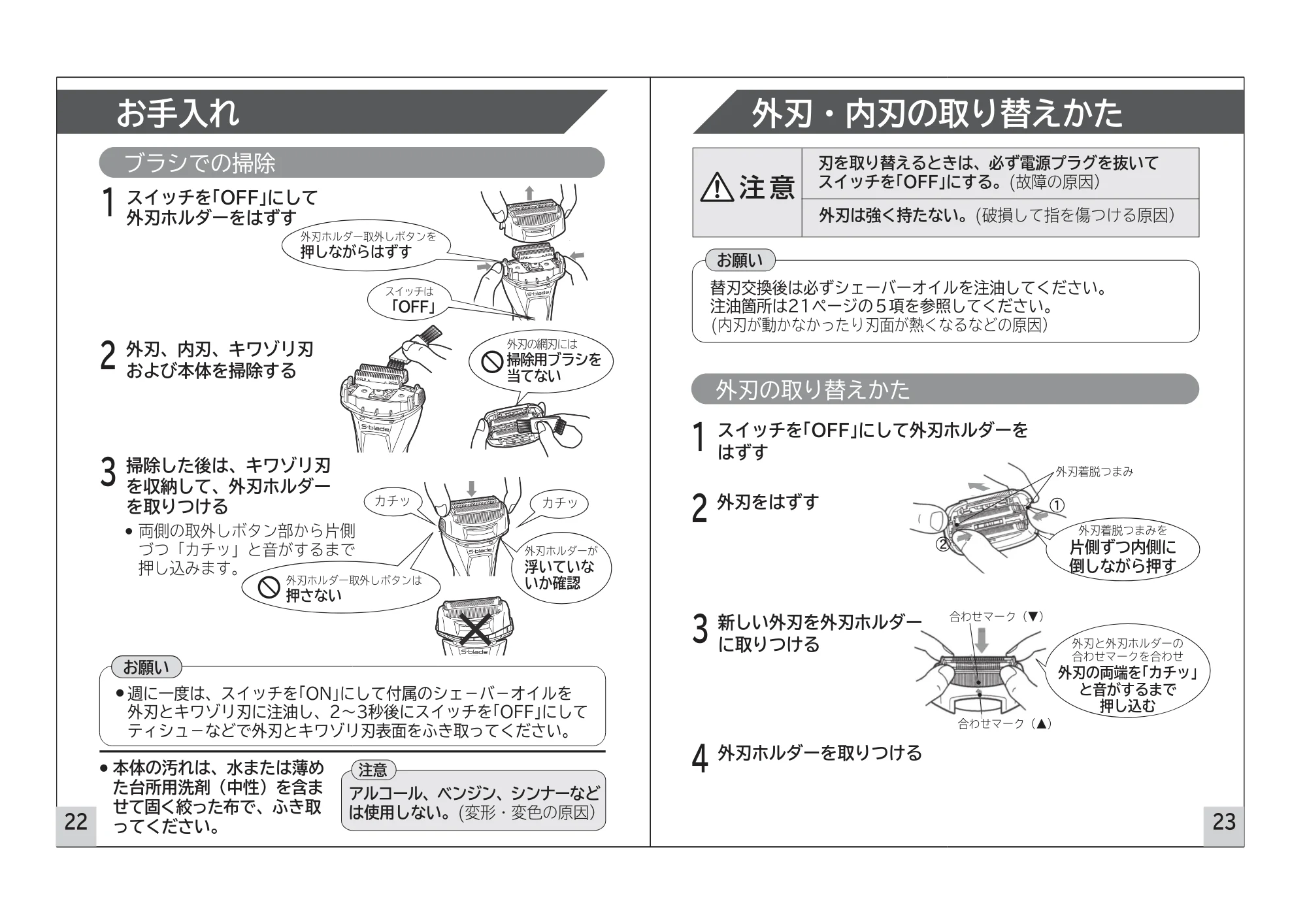 日立 RM-FLE100 取扱説明書 — 原本ページ — 12ページ