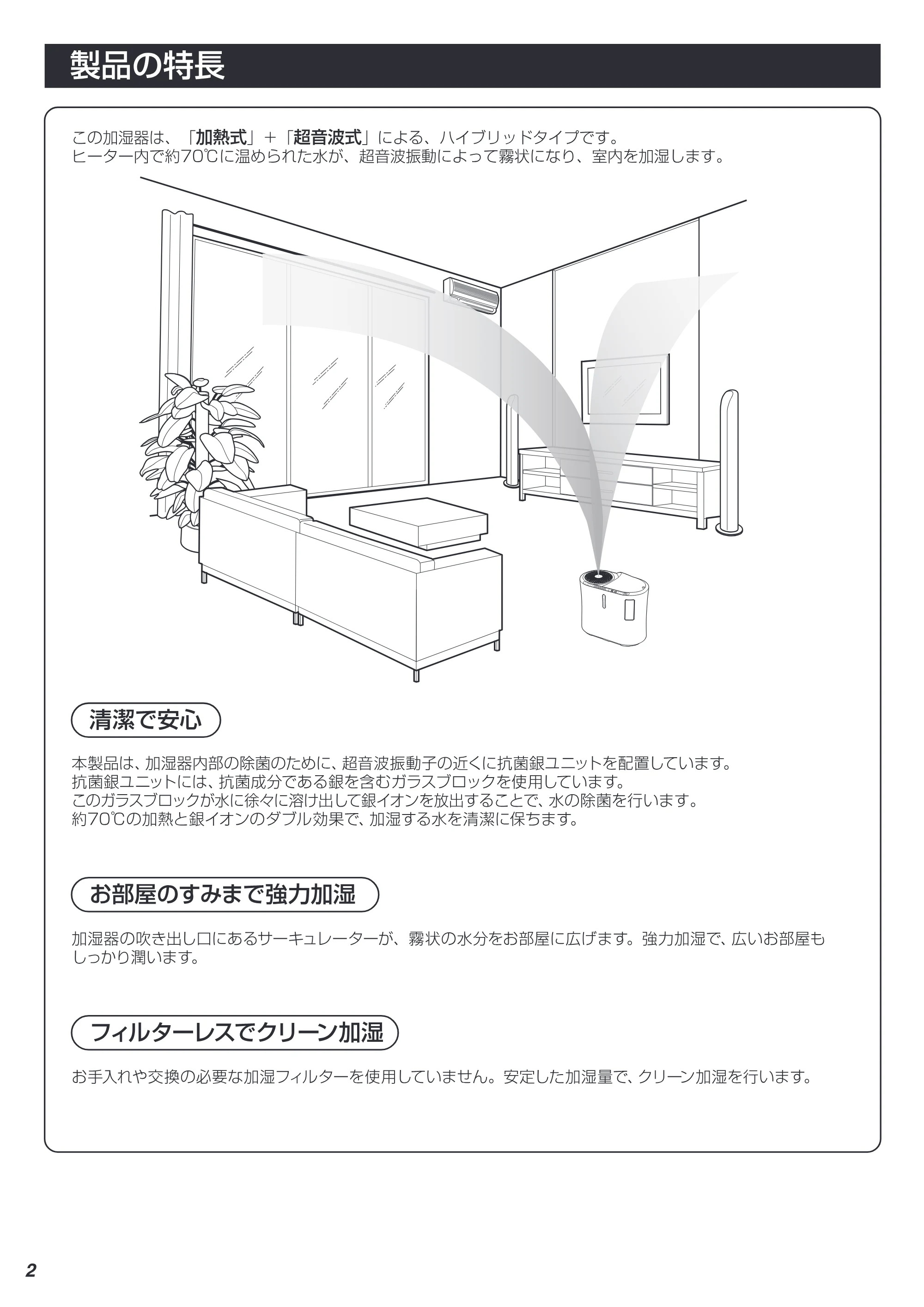 アイリスオーヤマ SSH-750 取扱説明書 — 02 — 原本ページ — 2ページ