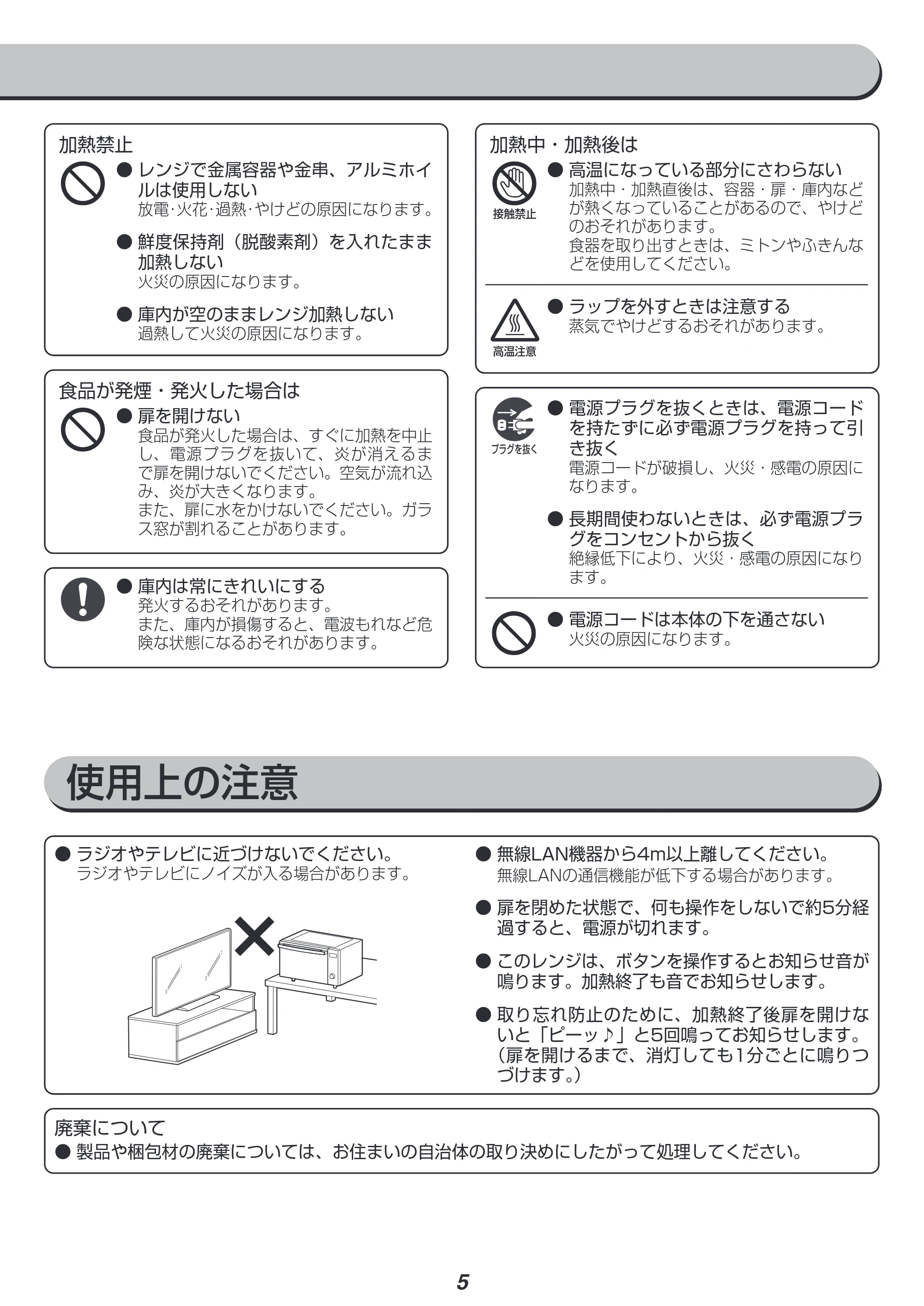 アイリスオーヤマ MO-F1809-HA 取扱説明書 — 原本ページ — 5ページ