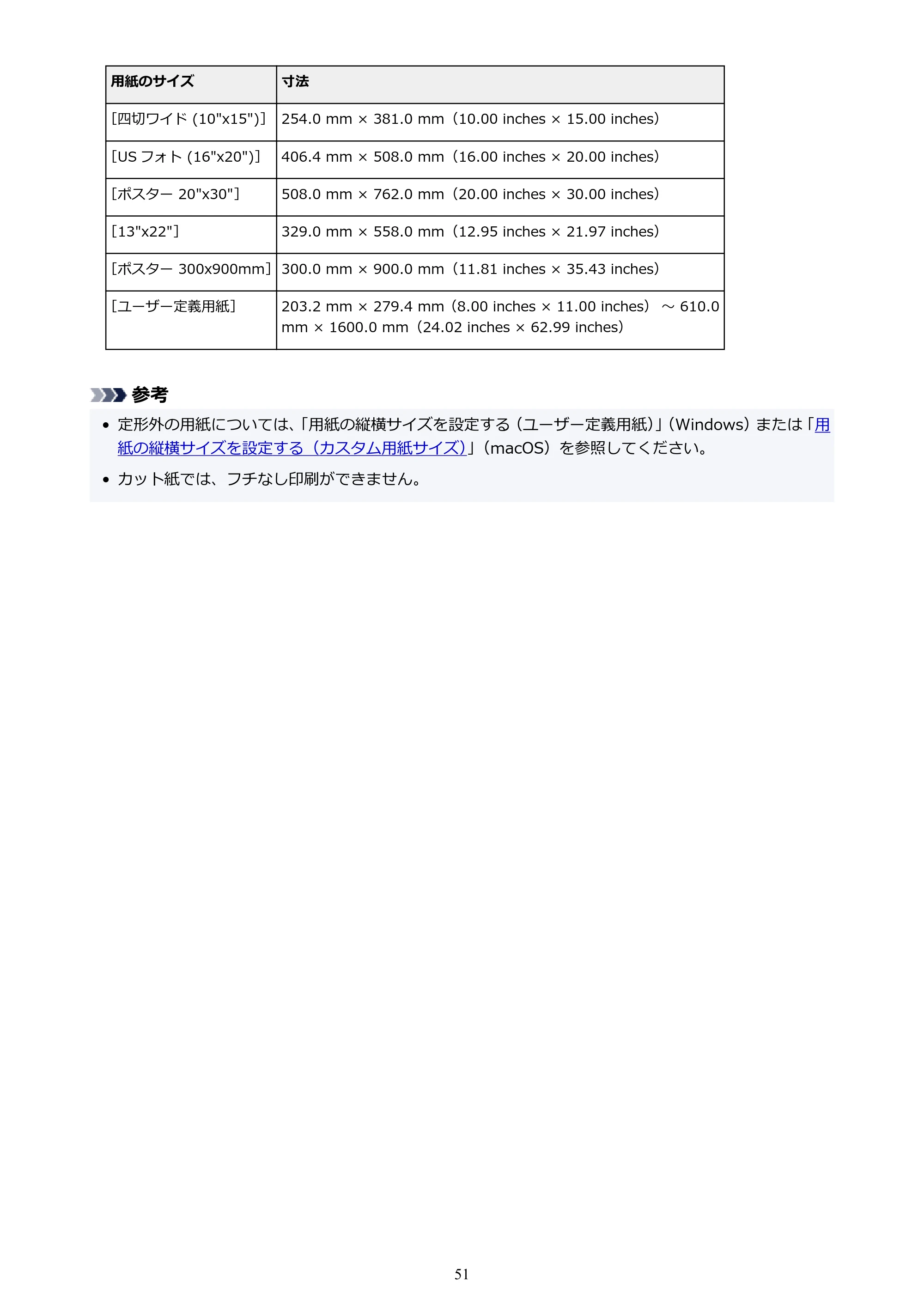 キヤノン TM-205 TM-205 オンラインマニュアル PDF版(Mac版)2023年1月26日更新(PDF:21.4MB) — 原本ページ — 51ページ