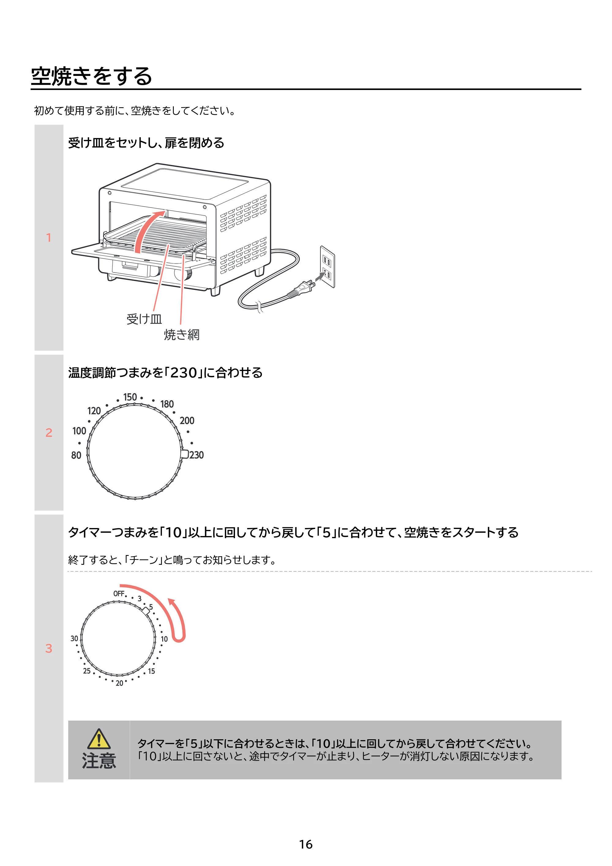 アイリスオーヤマ EOT-401 取扱説明書 — 原本ページ — 16ページ