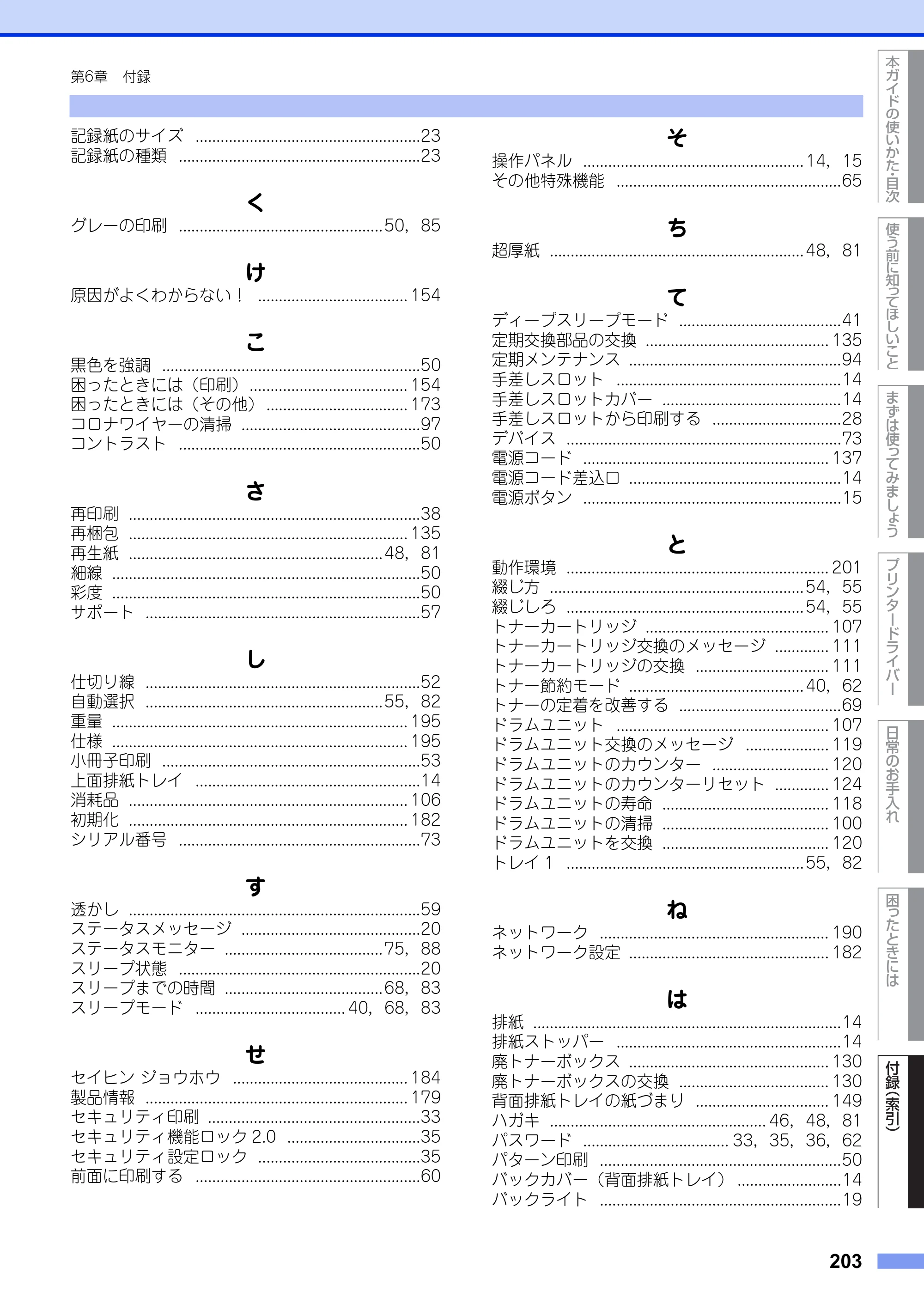 ブラザー HL-3140CW / HL-3170CDW ユーザーズガイド ～基本編～ — 原本ページ — 203ページ