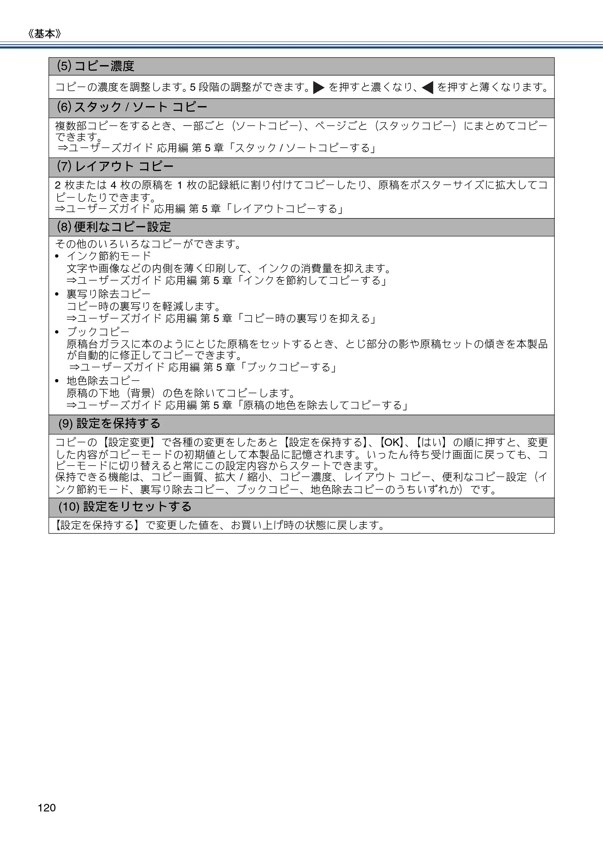 ブラザー MFC-J727D / MFC-J727DW ユーザーズガイド ～基本編～ — 原本ページ — 120ページ