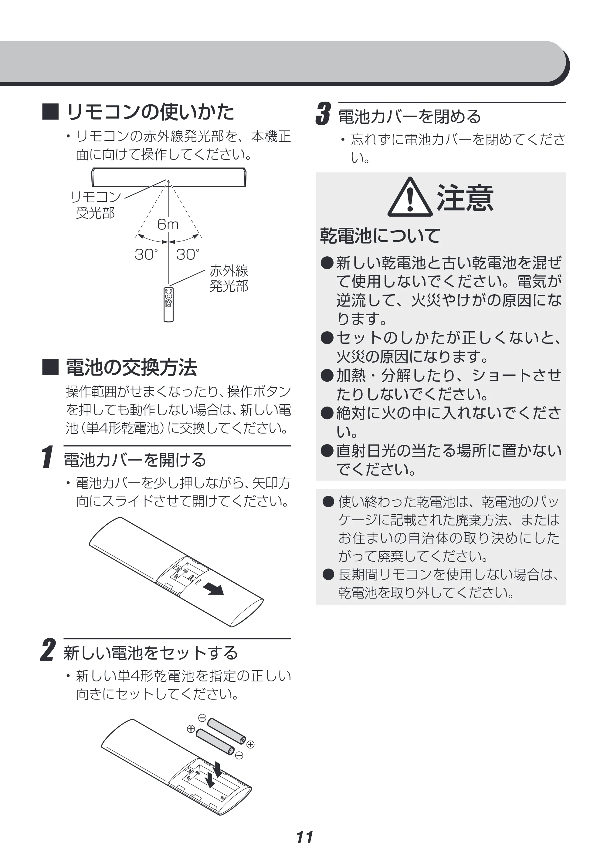 アイリスオーヤマ IHT-S101 取扱説明書 — 原本ページ — 11ページ