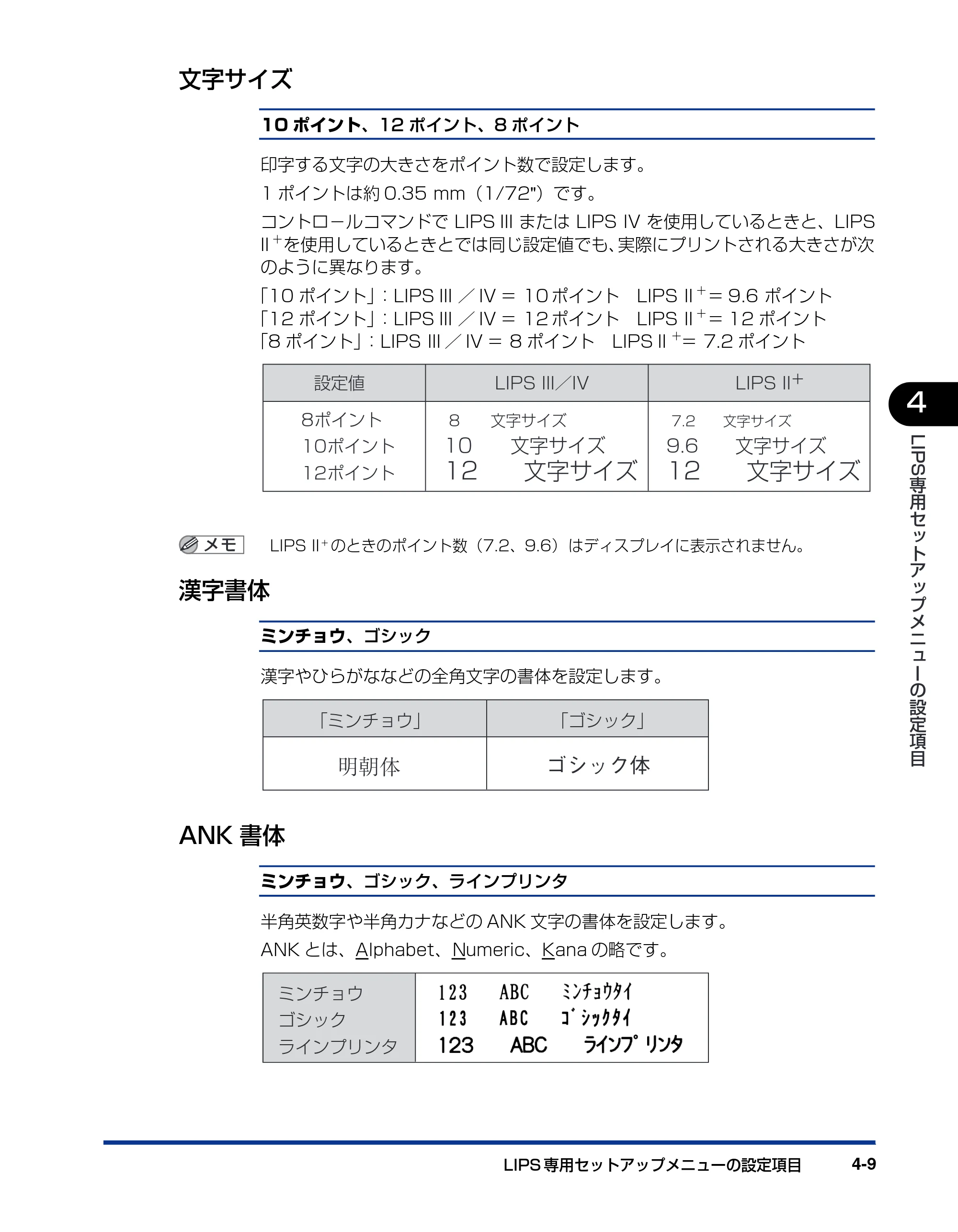 キヤノン LBP3800/3700 LIPS機能ガイド 2006年5月25日更新 （PDF形式／4.76Mバイト） — 文字サイズ — 原本ページ — 105ページ