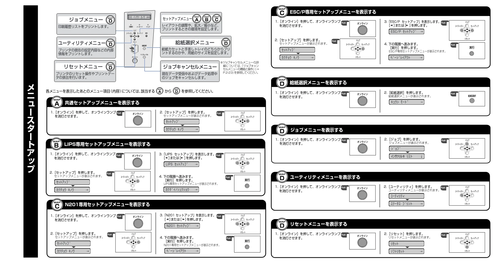 キヤノン LBP3800/3700 LIPS機能ガイド 2006年5月25日更新 （PDF形式／4.76Mバイト） — 原本ページ — 205ページ