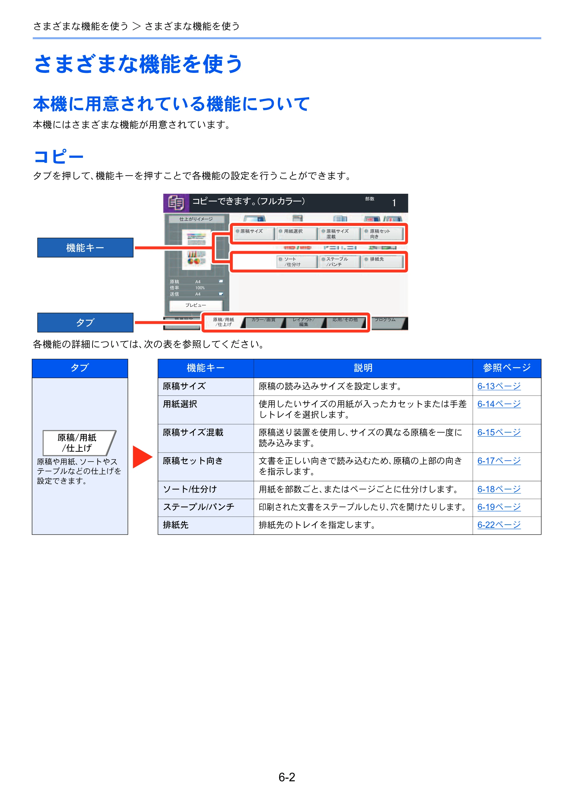 京セラ TASKalfa 356ci / TASKalfa 406ci TASKalfa 406ci TASKalfa 356ci 使用説明書 — さまざまな機能を使う — 原本ページ — 258ページ