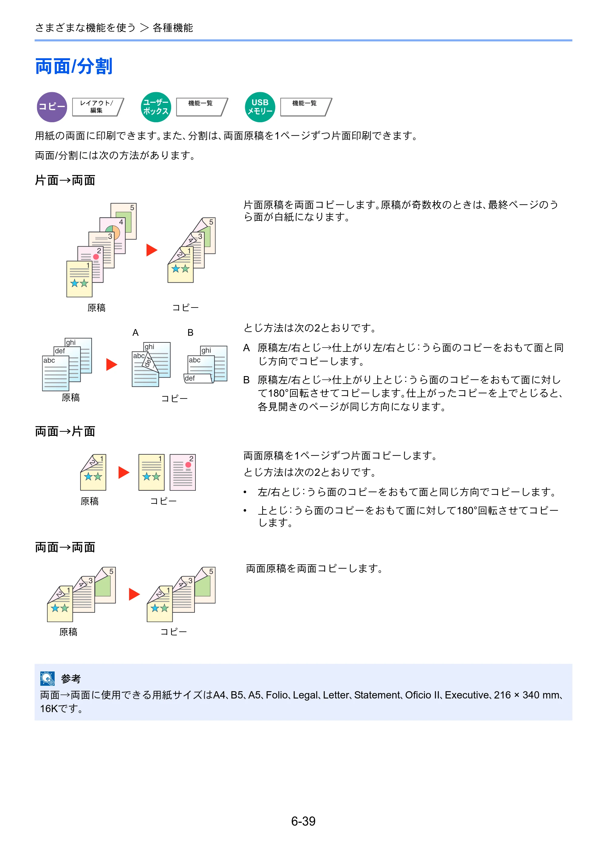 京セラ TASKalfa 356ci / TASKalfa 406ci TASKalfa 406ci TASKalfa 356ci 使用説明書 — 両面/分割 — 原本ページ — 295ページ