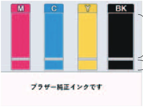 ブラザー SP-1 オンラインユーザーズガイド — インク残量を確認する — 図版 210-1 — 210ページ