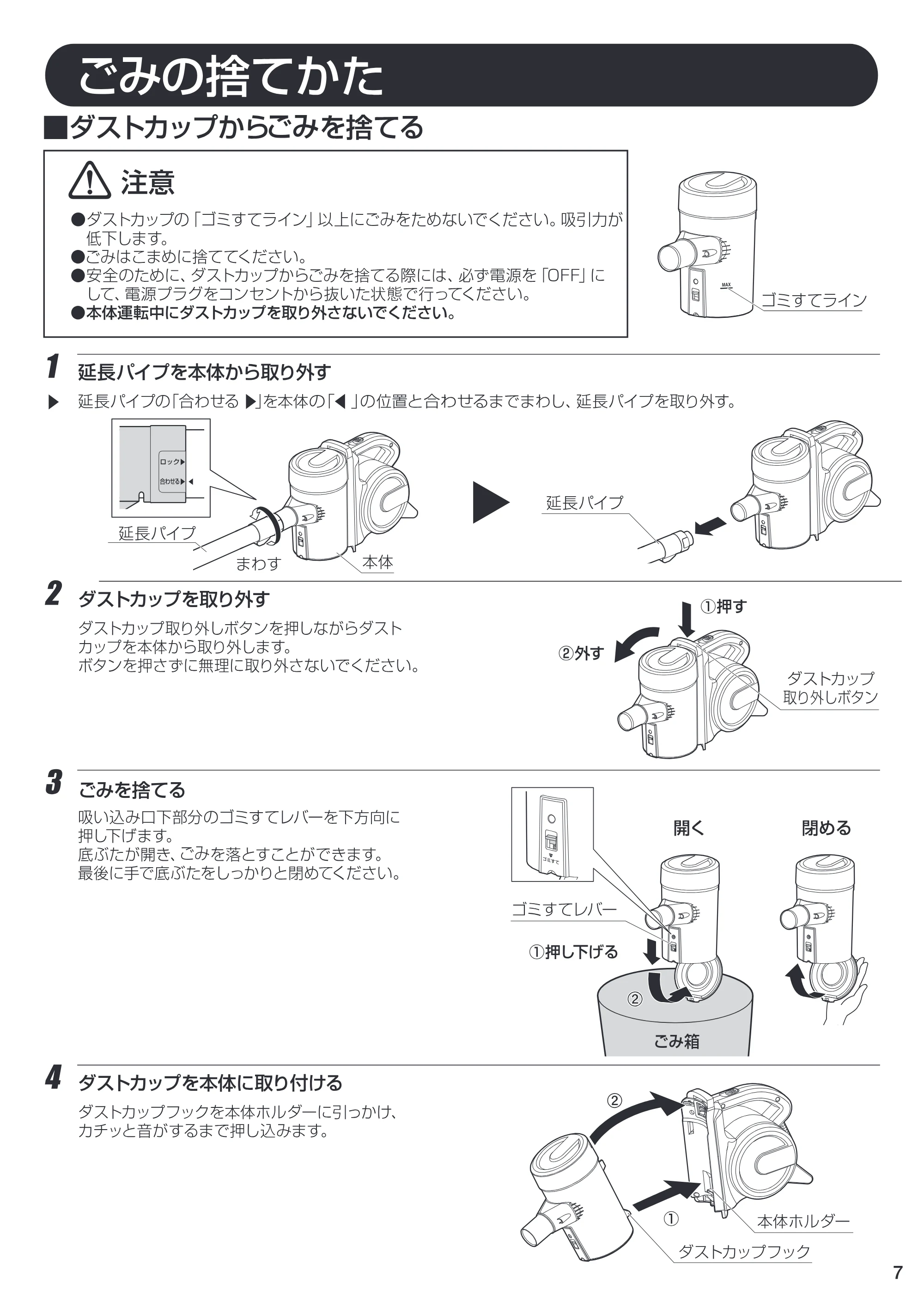 アイリスオーヤマ IC-S55E 取扱説明書 — 原本ページ — 7ページ