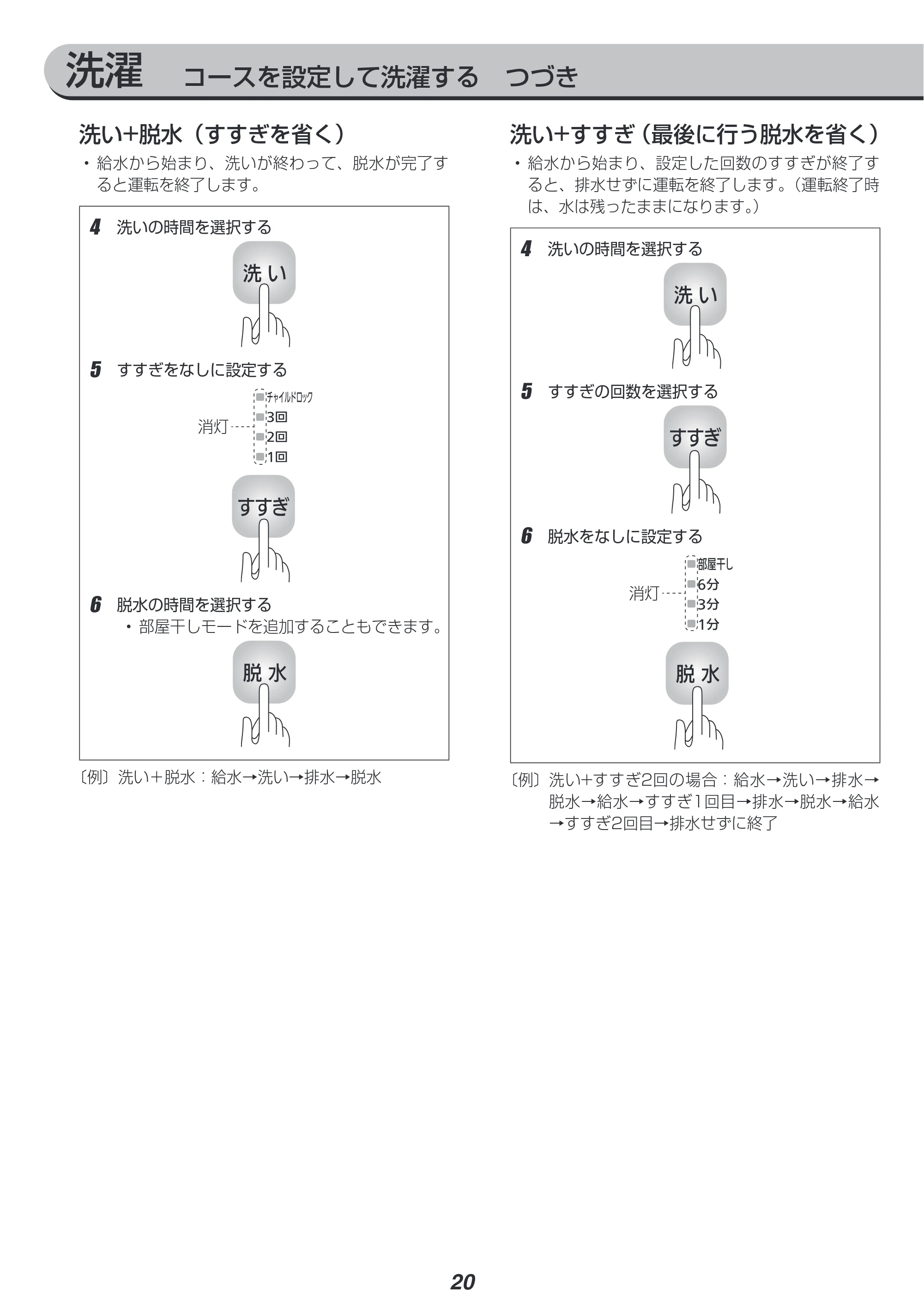 アイリスオーヤマ IAW-T806HA 取扱説明書 — 原本ページ — 20ページ