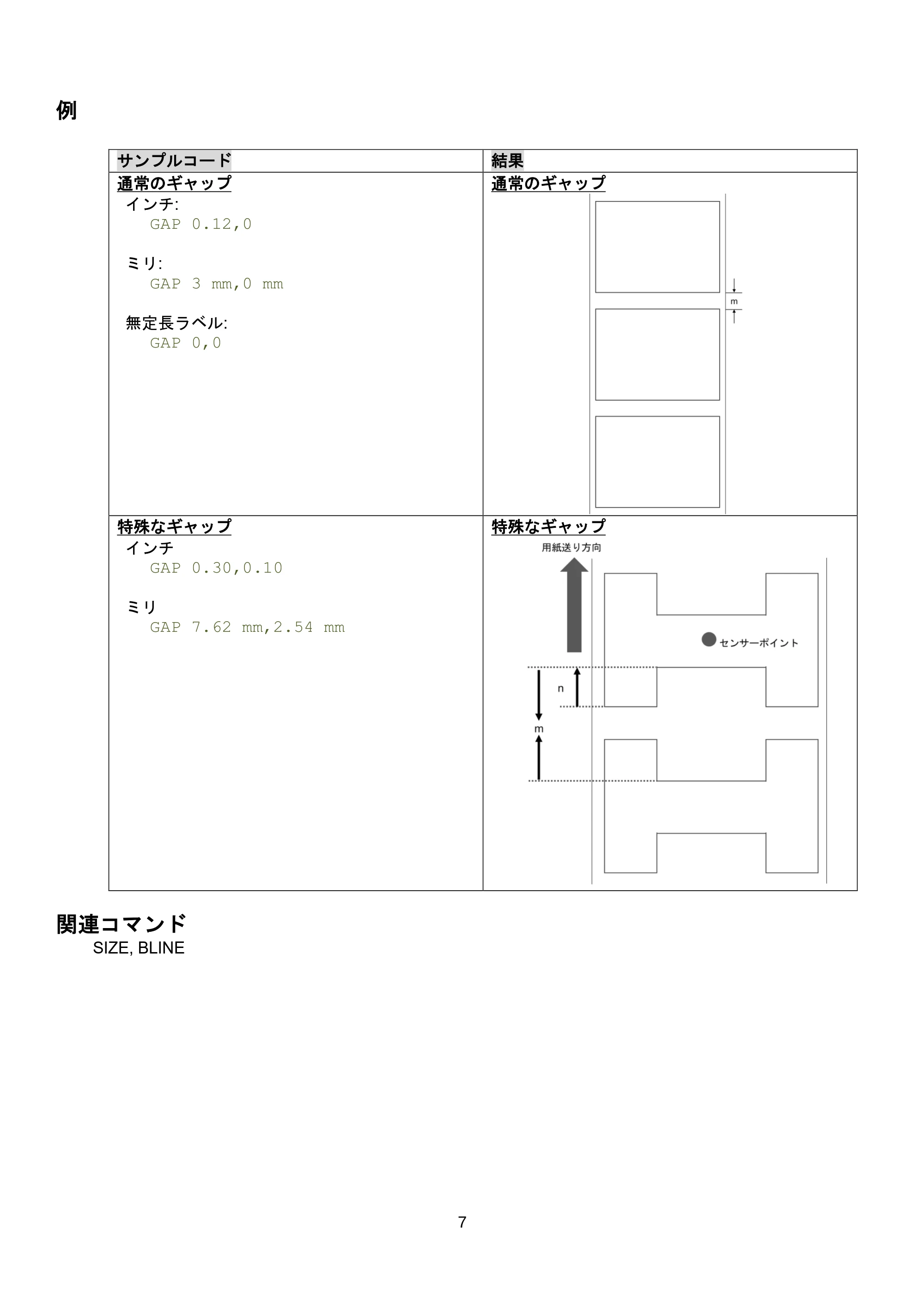 ブラザー RJ-3035B / RJ-2035B / TD-4420TN FBPLコマンドリファレンス — 5.8 SPEED — 原本ページ — 13ページ