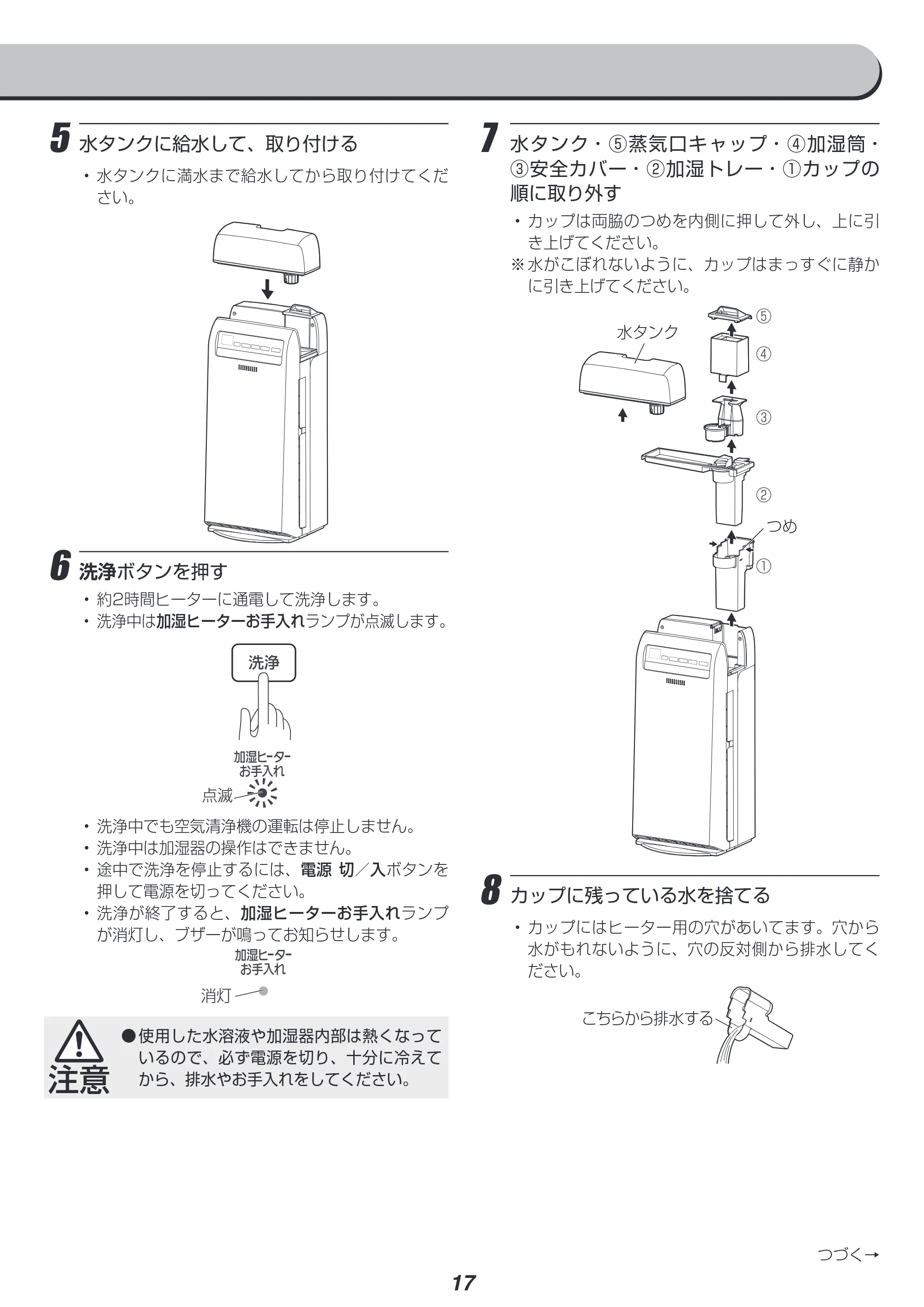 アイリスオーヤマ RHF-401 取扱説明書 — 原本ページ — 17ページ