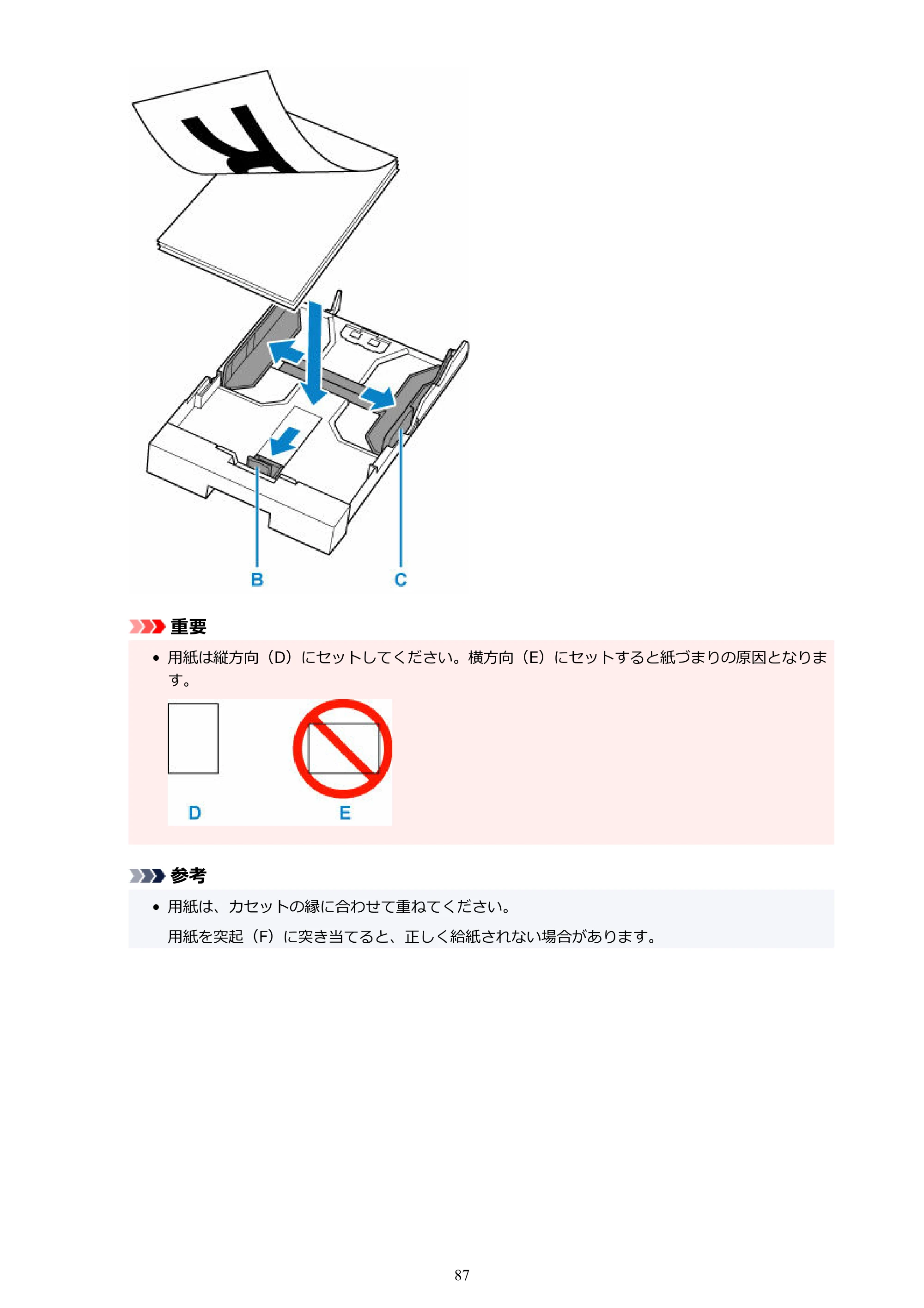 キヤノン GX4030 GX4030 (PDF) オンラインマニュアル 取扱説明書 2026年3月19日掲載（PDF：8.2MB） — 原本ページ — 87ページ