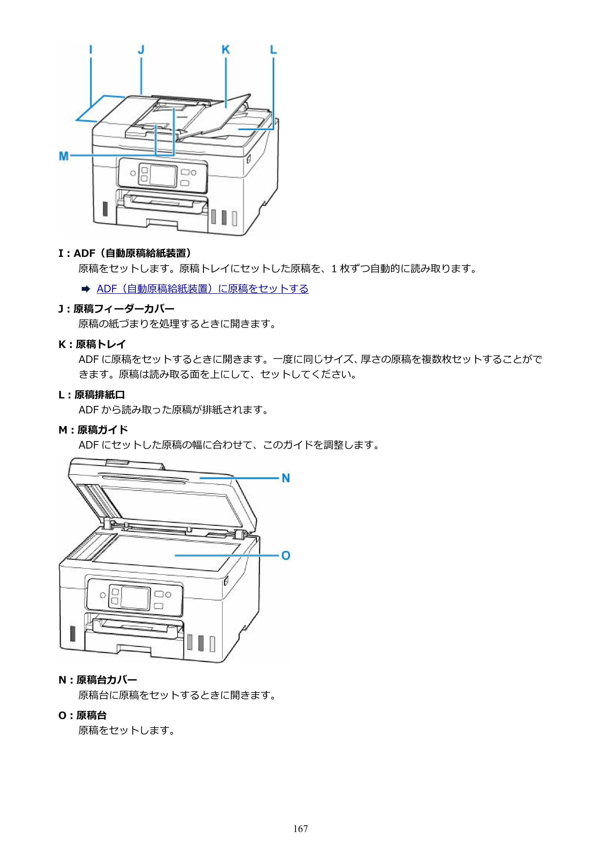 キヤノン GX4030 GX4030 (PDF) オンラインマニュアル 取扱説明書 2026年3月19日掲載（PDF：8.2MB） — 原本ページ — 167ページ