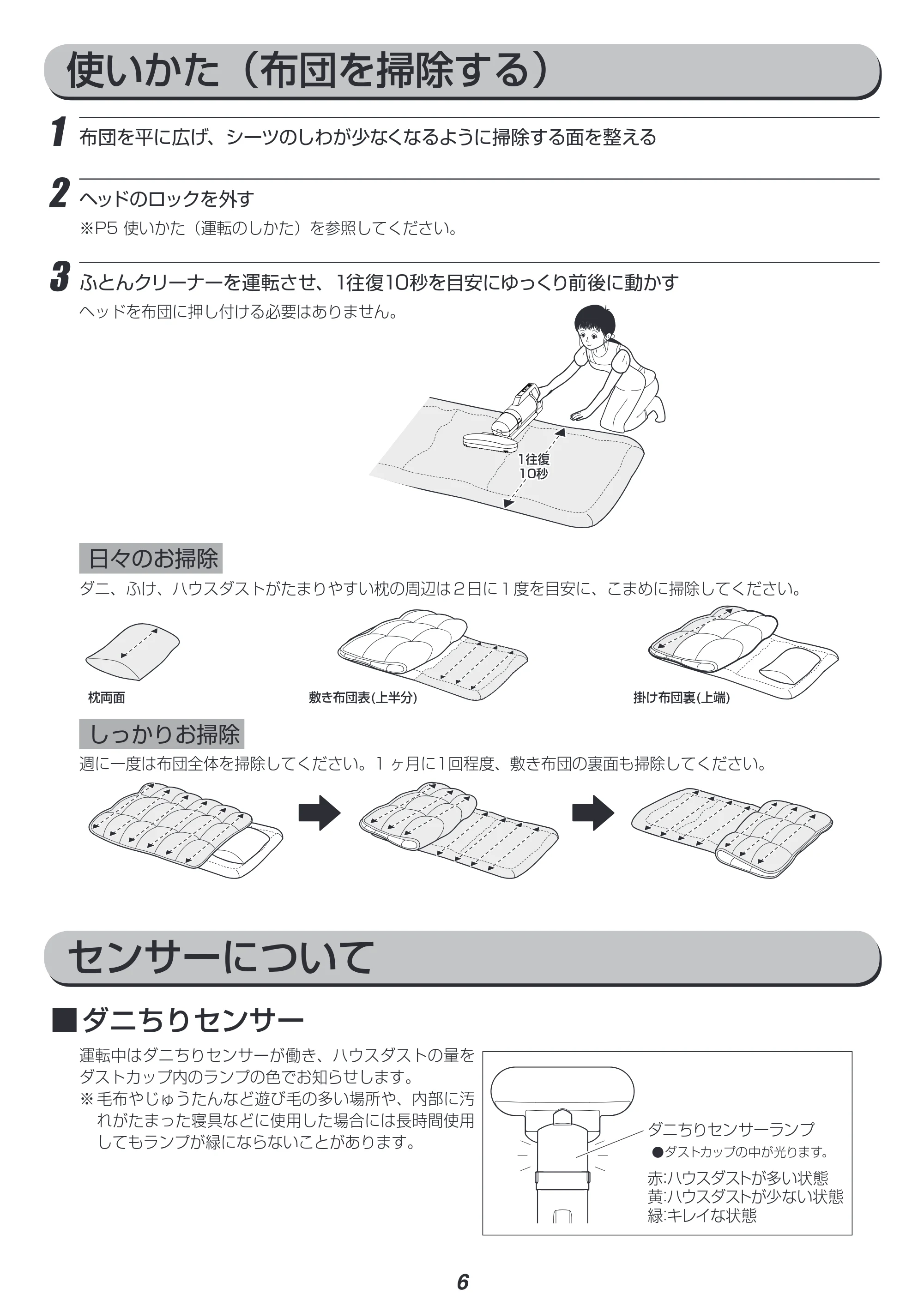 アイリスオーヤマ IC-FAC2 取扱説明書 — 原本ページ — 6ページ