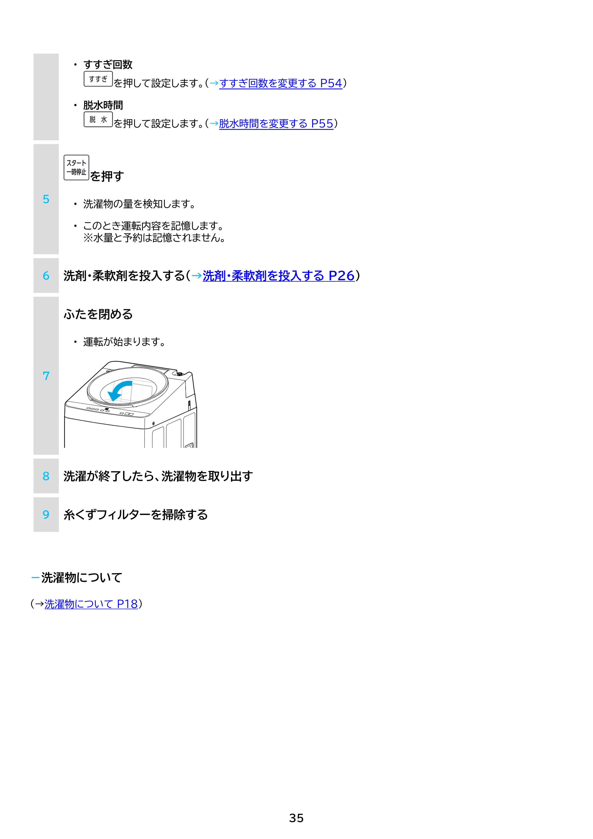 アイリスオーヤマ ITW-H1003H 取扱説明書 — 原本ページ — 35ページ