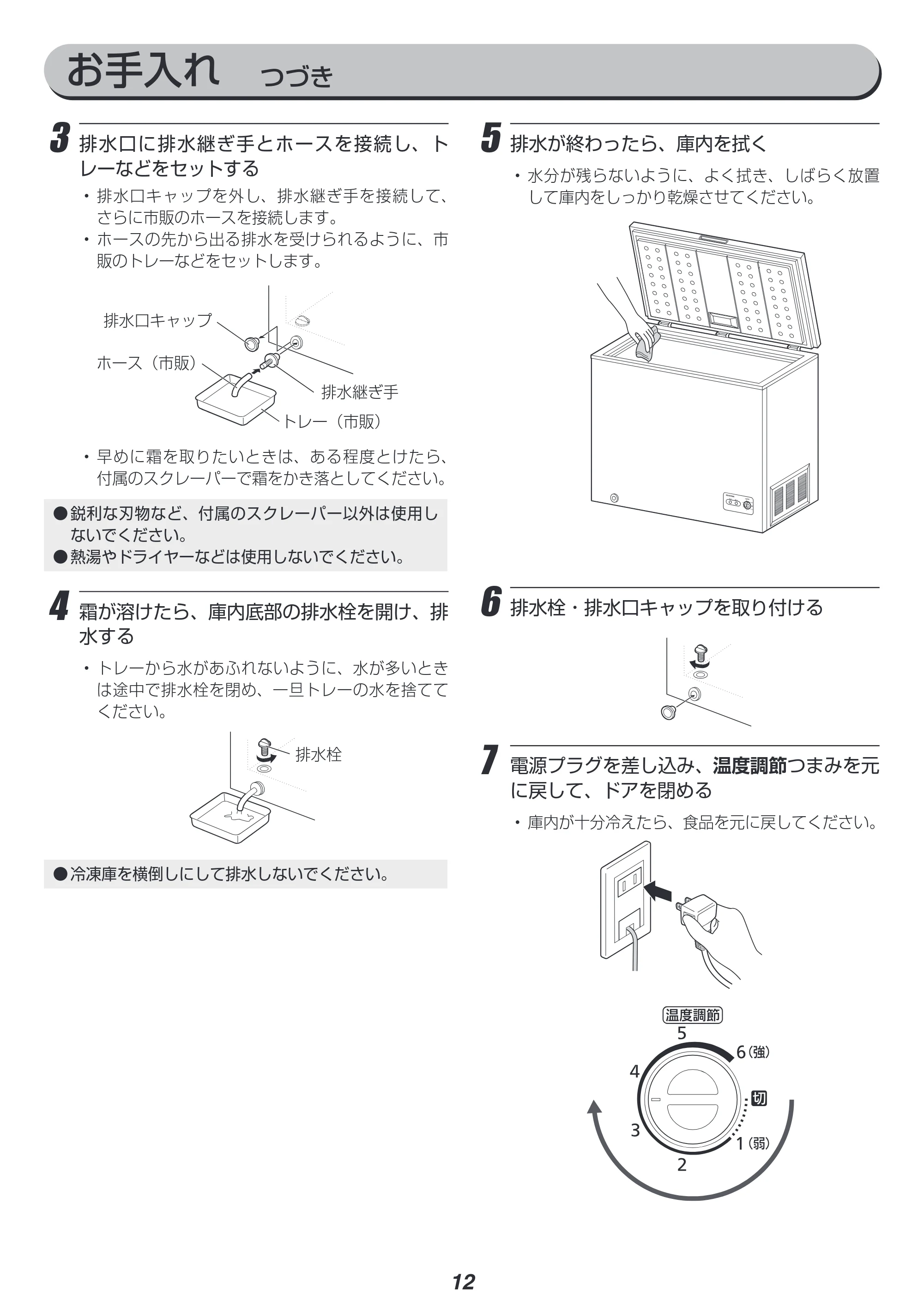 アイリスオーヤマ ICSD-29A 取扱説明書 — 原本ページ — 12ページ