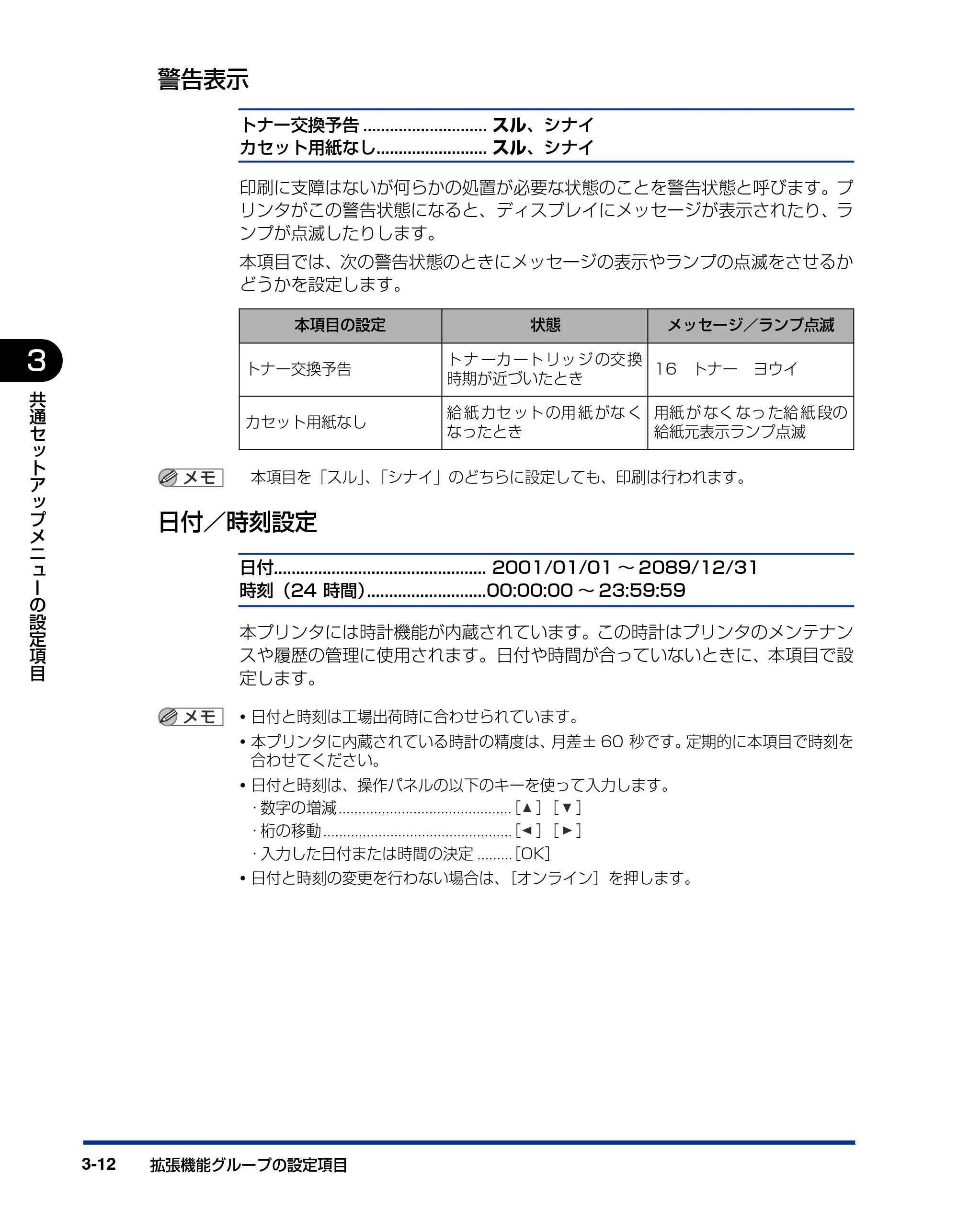 キヤノン LBP3950/3900 LIPS機能ガイド 2006年2月8日掲載 （PDF形式／1.67Mバイト） — 警告表示 — 原本ページ — 58ページ