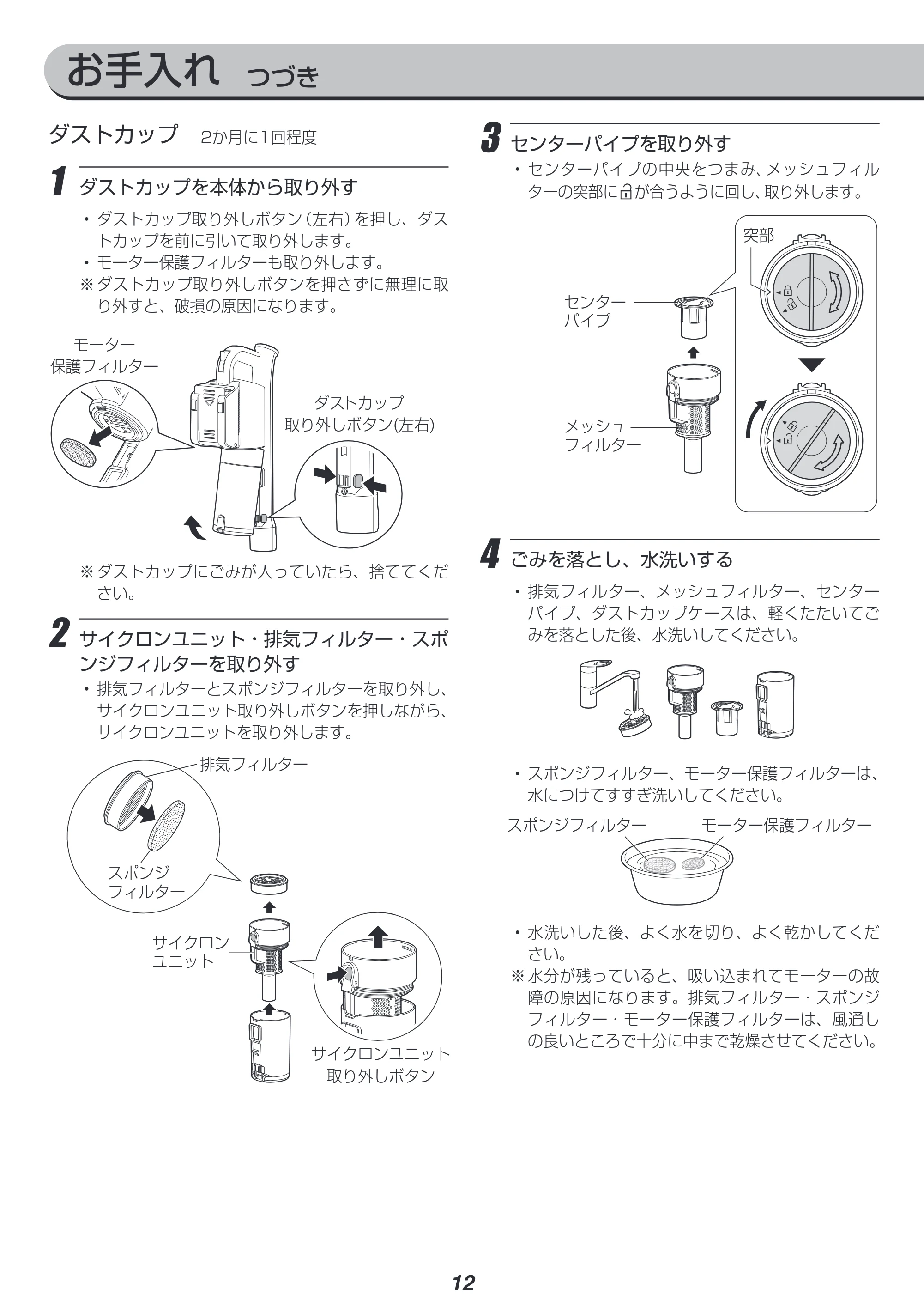 アイリスオーヤマ SCD-140 取扱説明書 — 原本ページ — 12ページ
