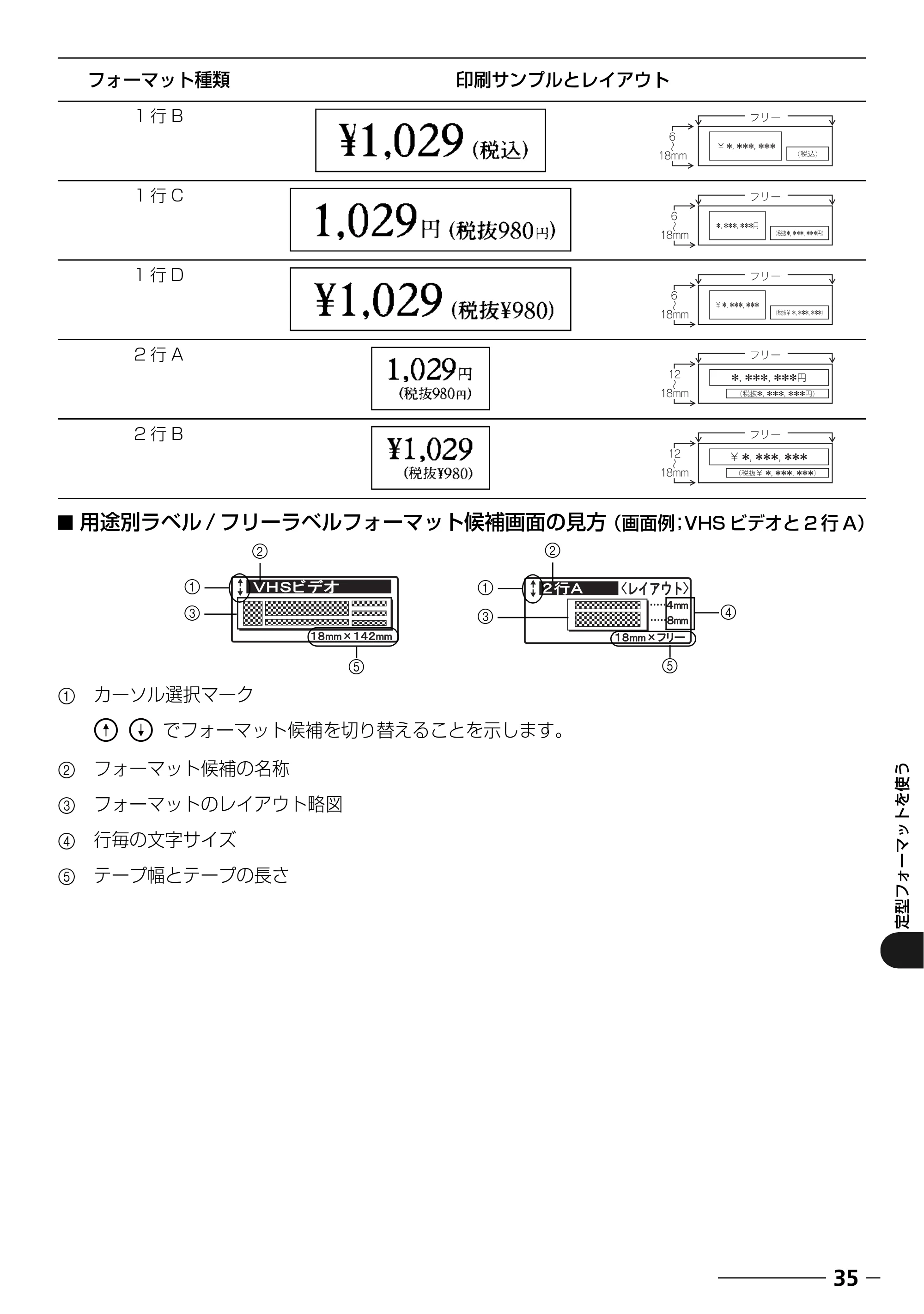 ブラザー PT-18N/18R 取扱説明書 — 原本ページ — 37ページ