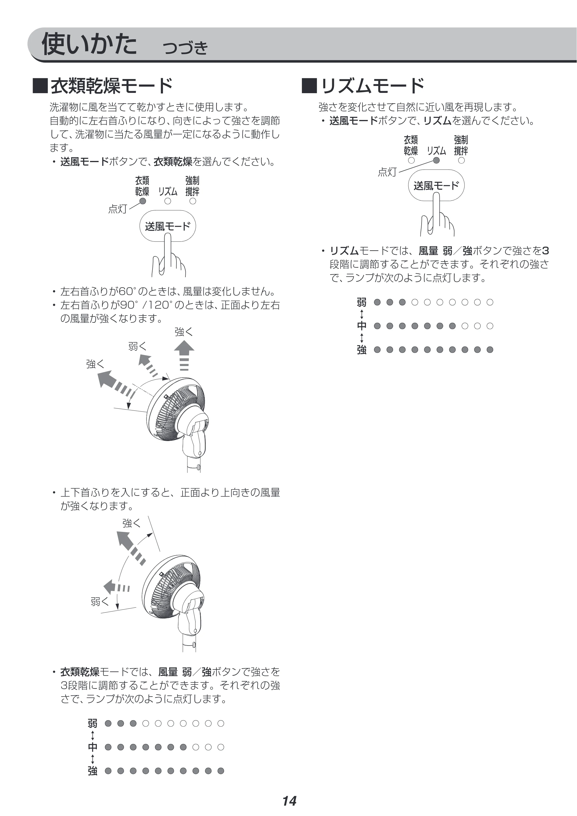 アイリスオーヤマ KSF-DC151TC 取扱説明書 — 原本ページ — 14ページ