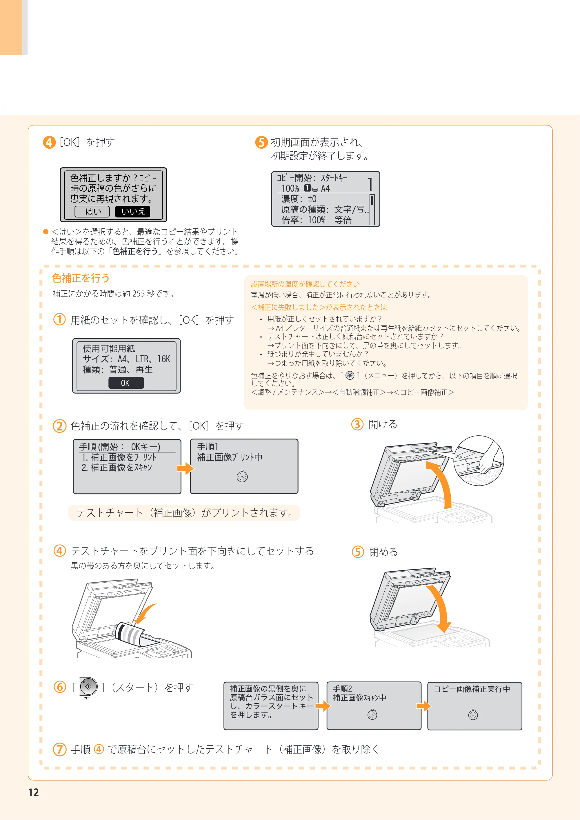 キヤノン MF8080Cw/MF8040Cn スタートアップガイド 2011年10月20日更新（PDF：4.95MB） — 原本ページ — 12ページ