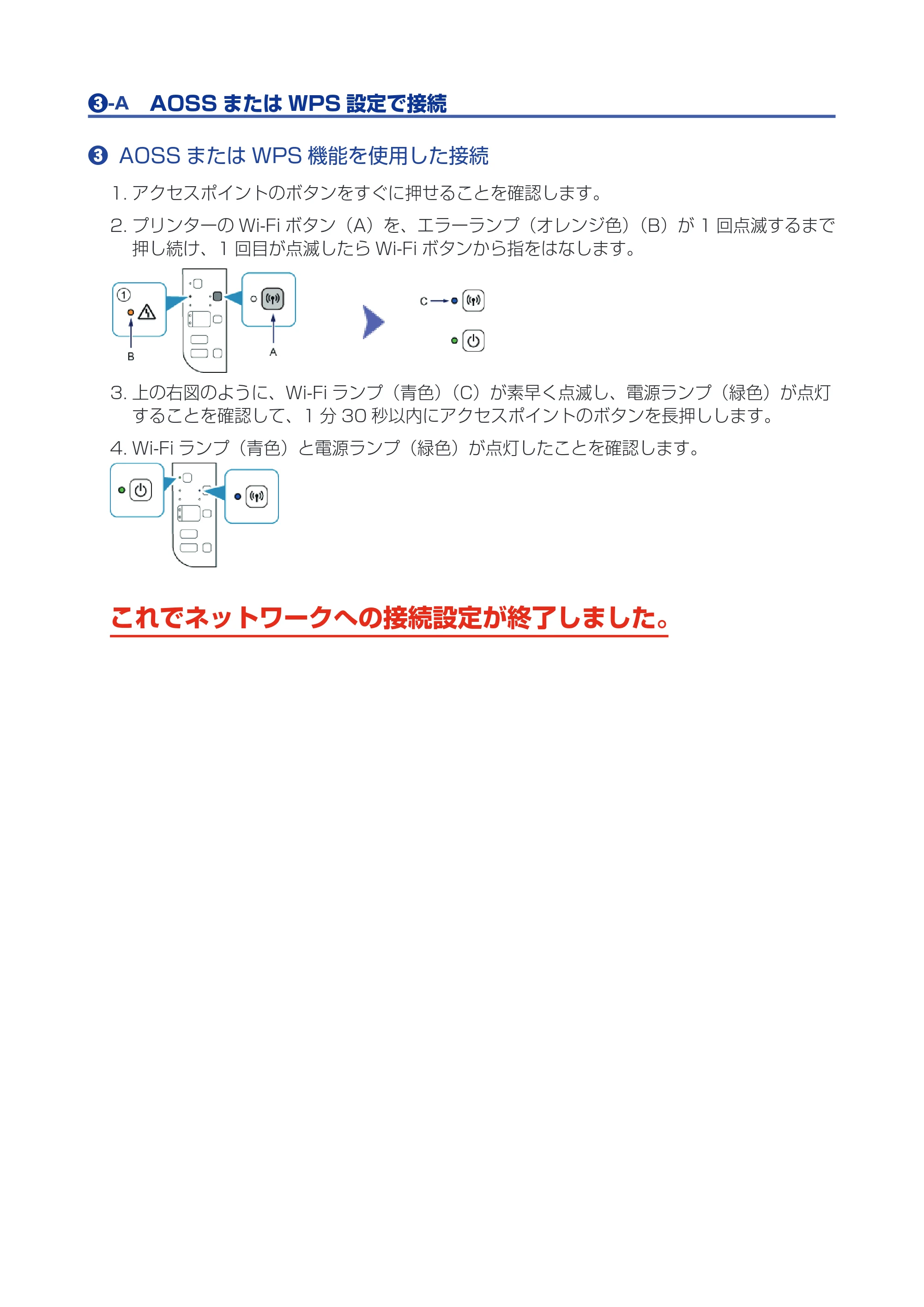 キヤノン PIXUS MG3530 ネットワーク接続ガイド（PDF：220KB） — 原本ページ — 4ページ
